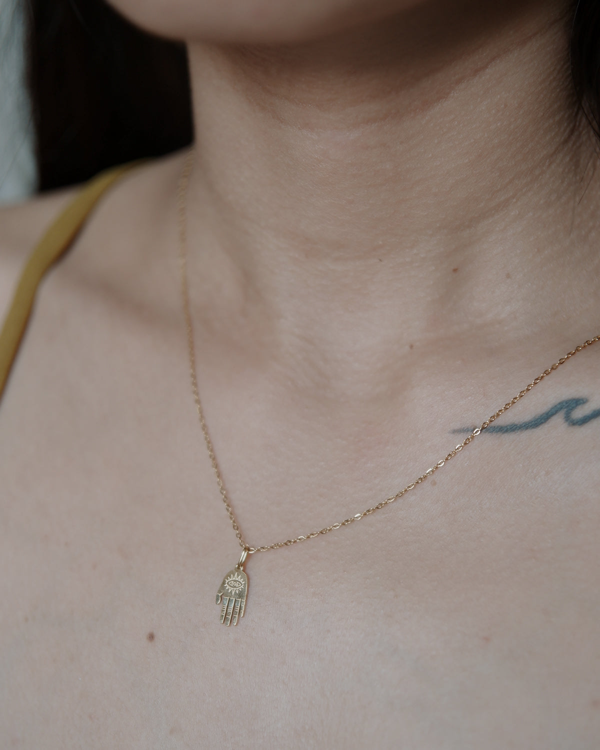 The Believer Hamsa Necklace