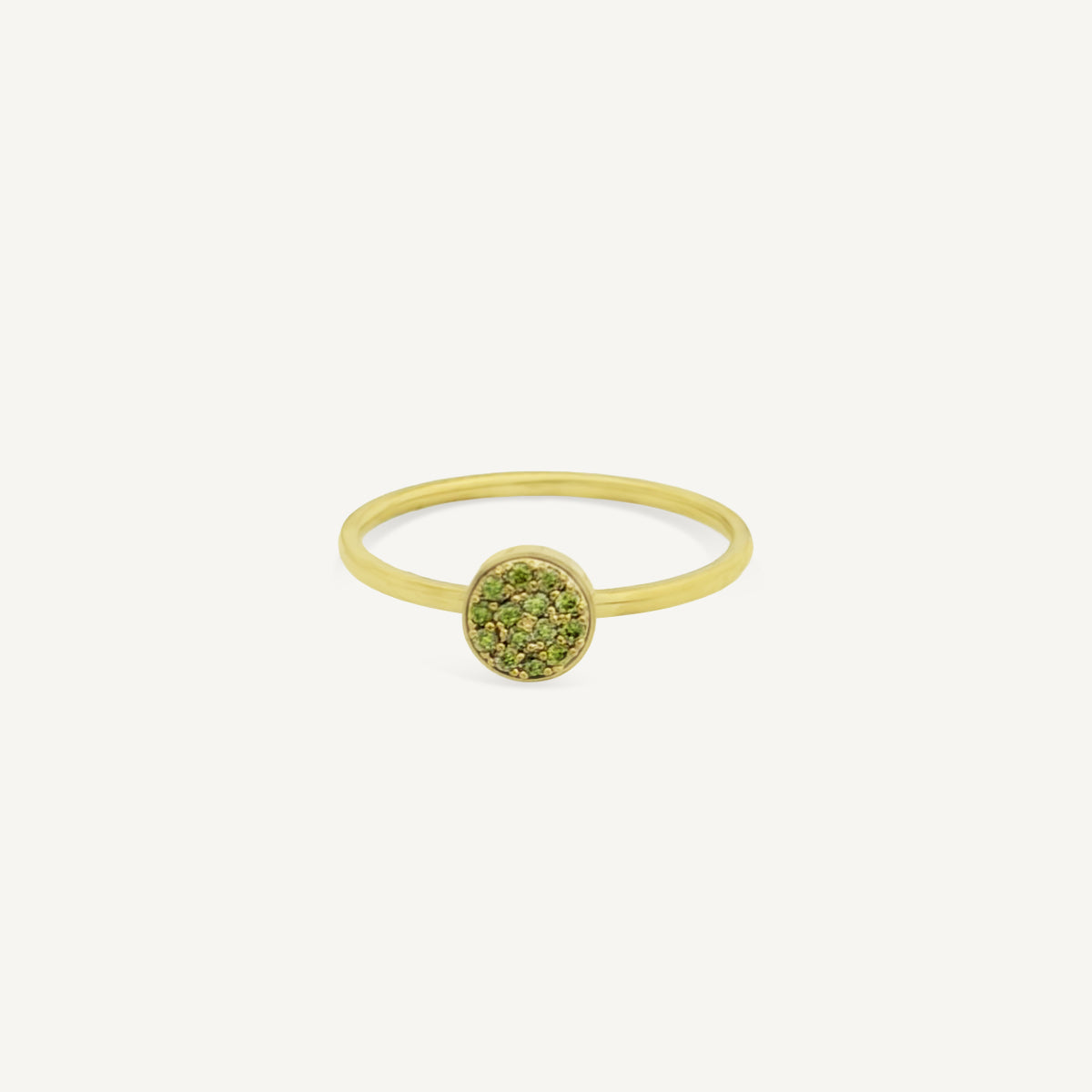 The Good Karma Pave Birthstone Ring