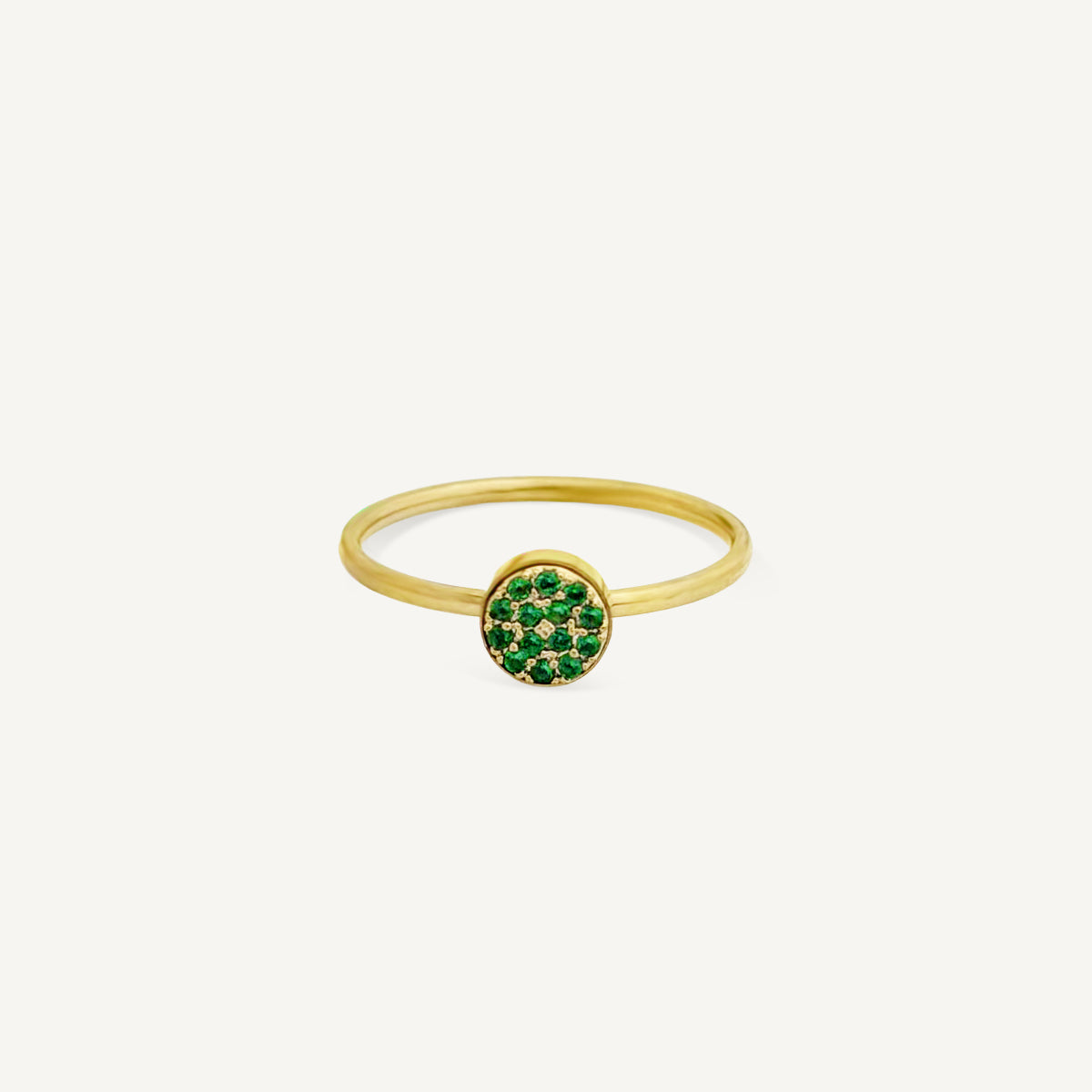 The Good Karma Pave Birthstone Ring