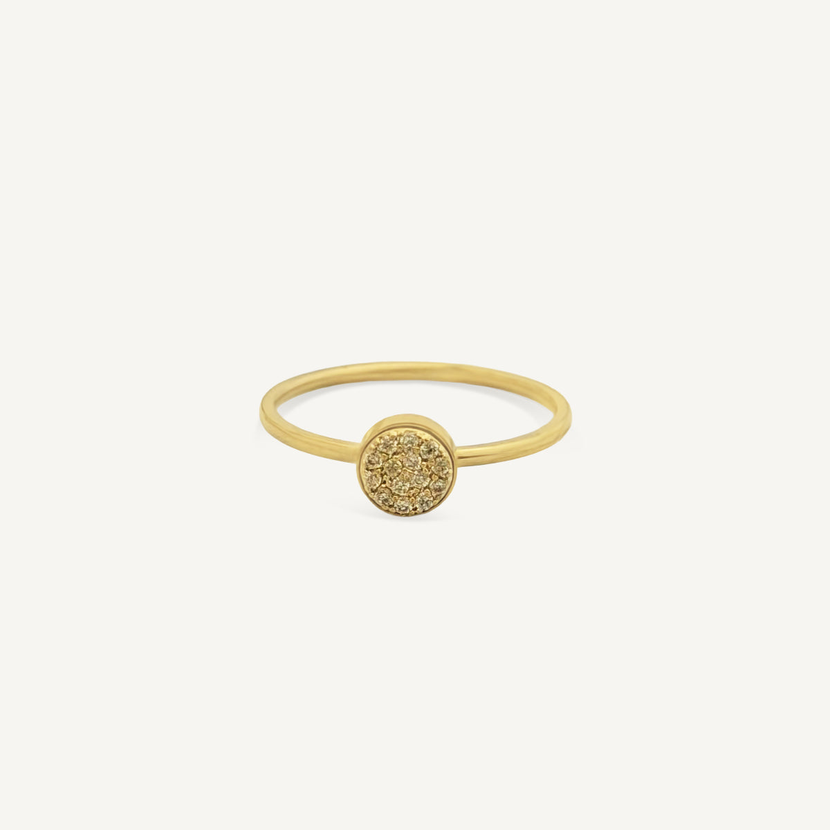 The Good Karma Pave Birthstone Ring