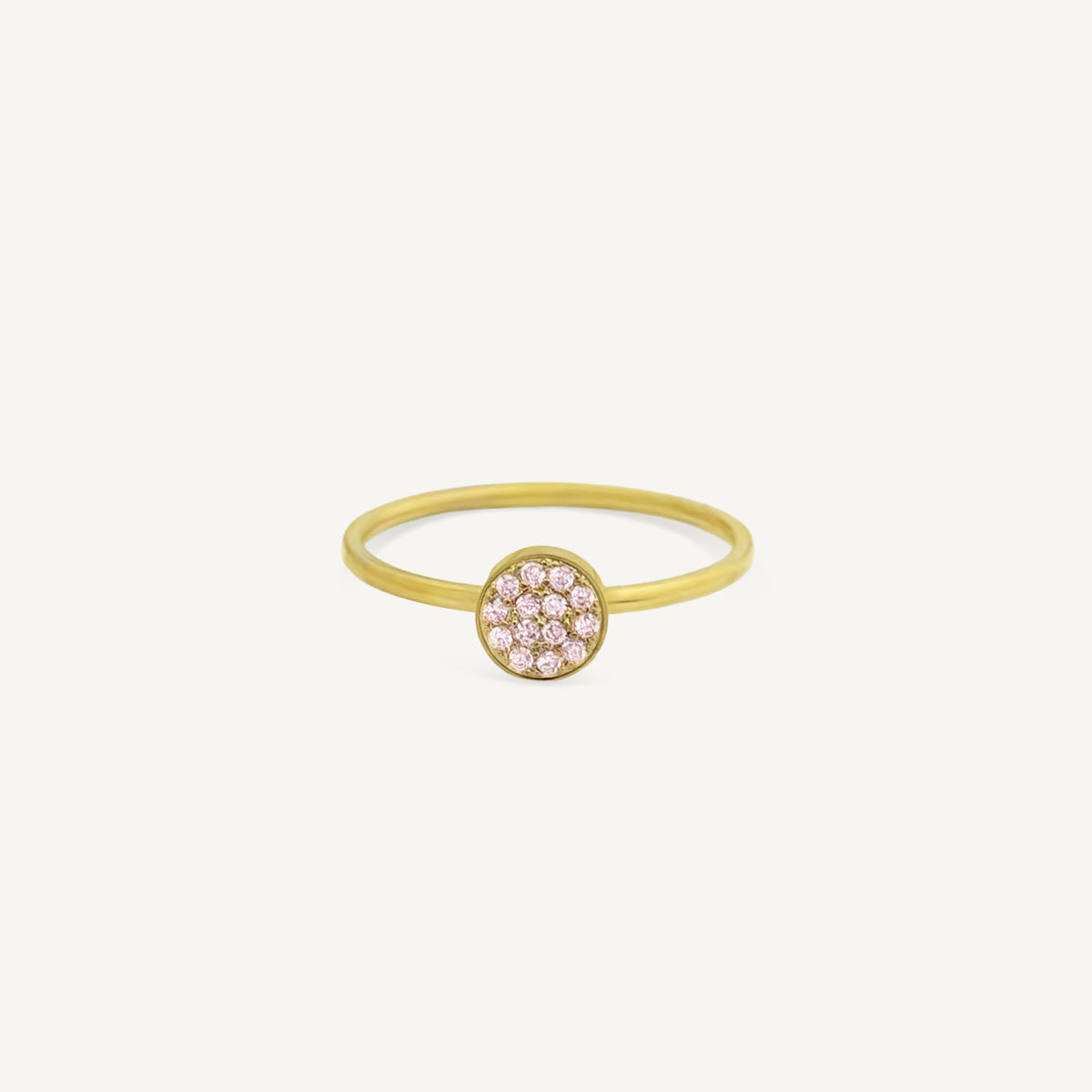The Good Karma Pave Birthstone Ring
