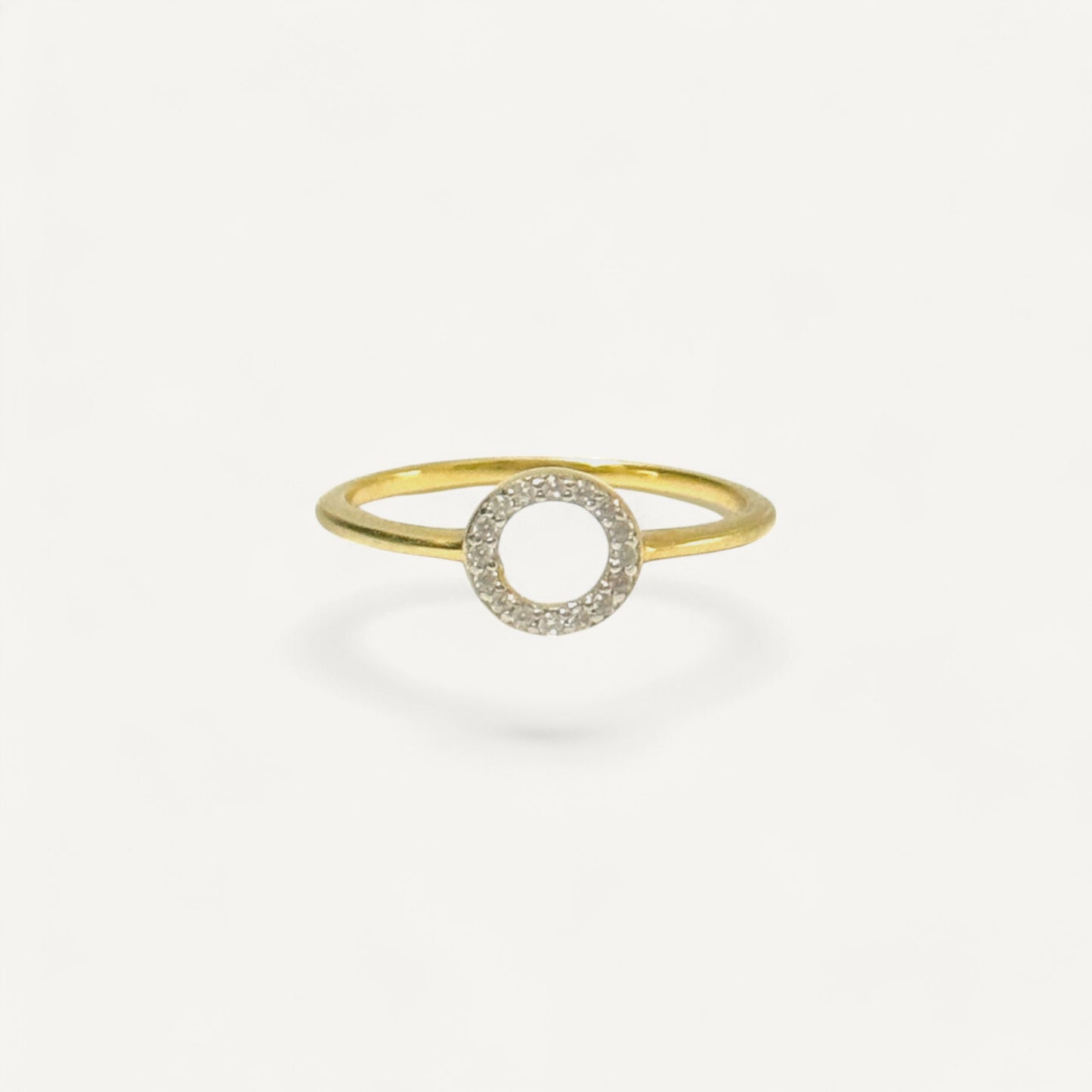 The Pave Good Karma Ring