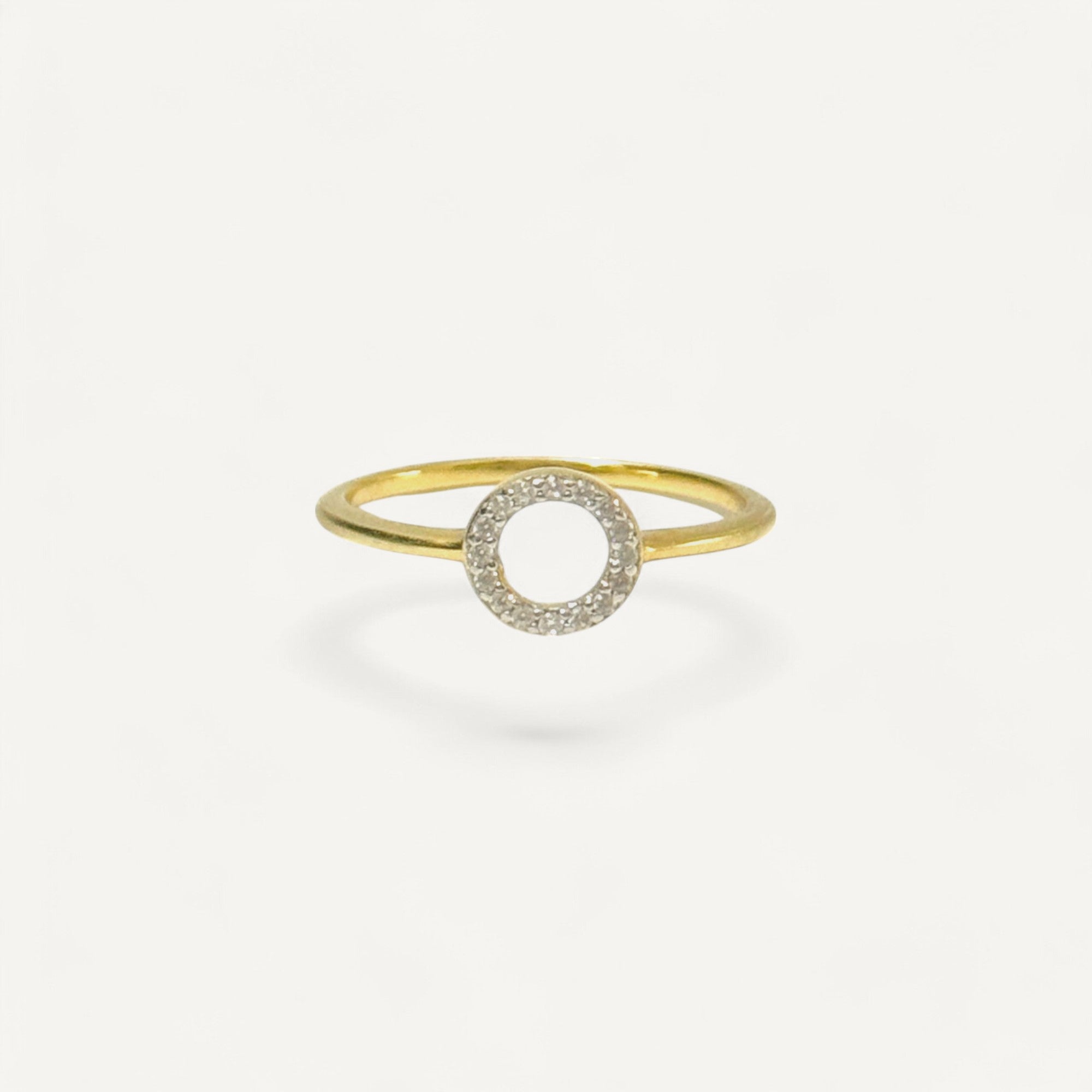 The Pave Good Karma Ring