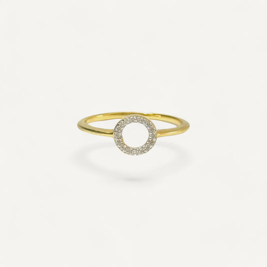 The Pave Good Karma Ring