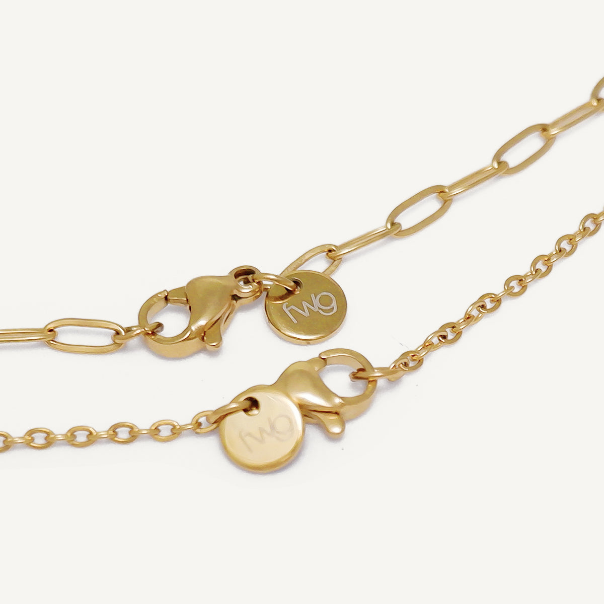 The Filly Gothic Initial / Name Necklace