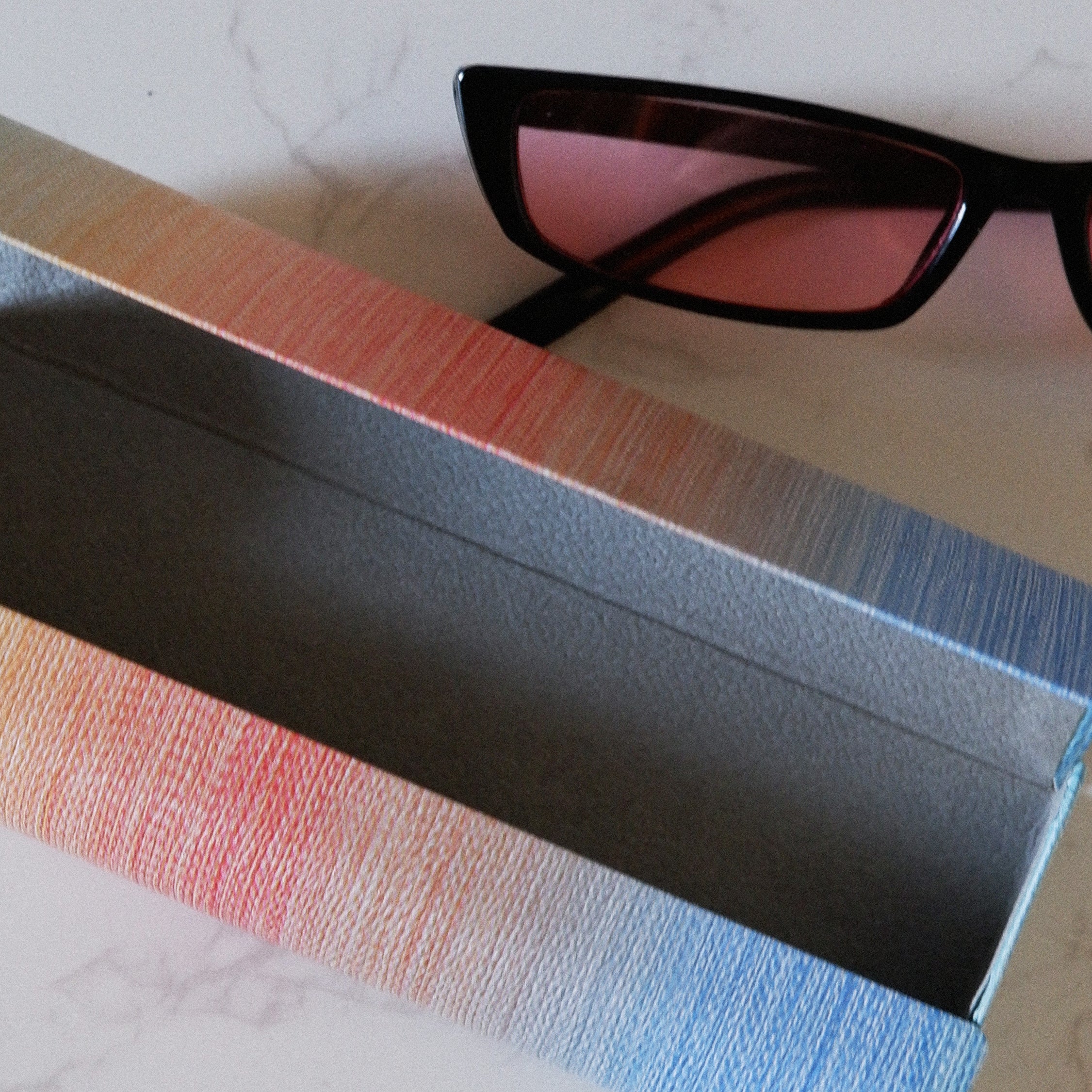 Lola Ultra Slim Rectangle Sunglasses