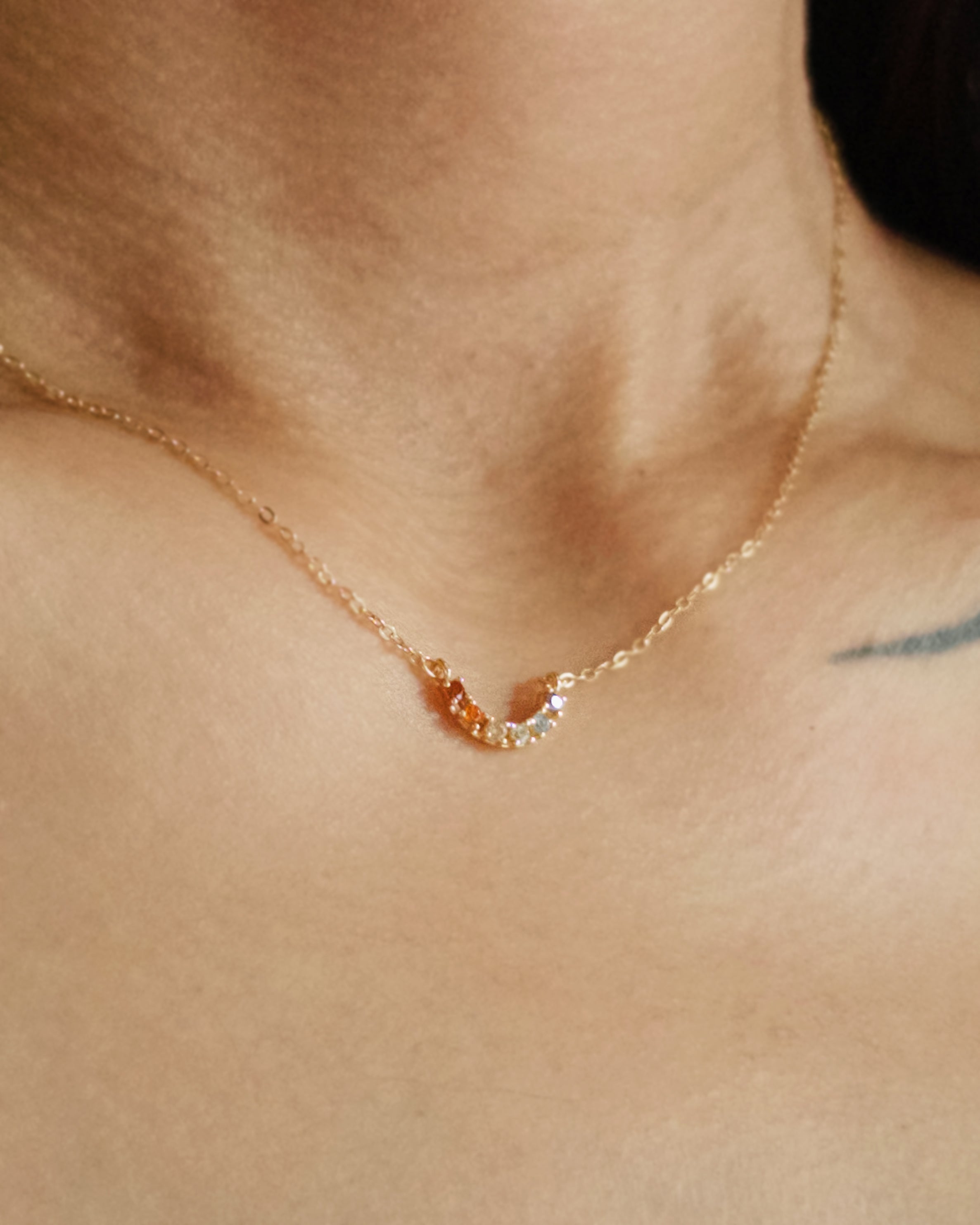 The Smile Rainbow Necklace