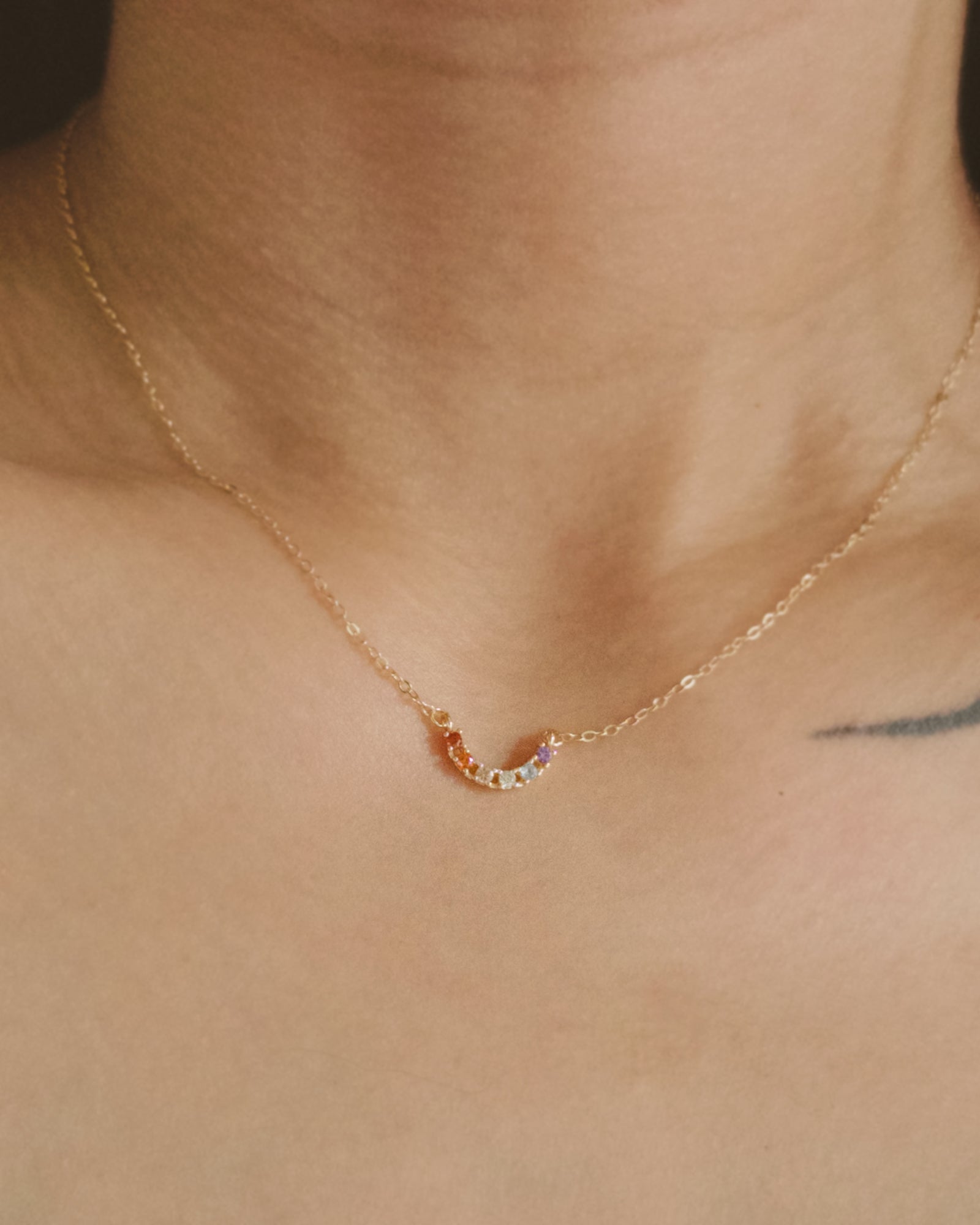 The Smile Rainbow Necklace