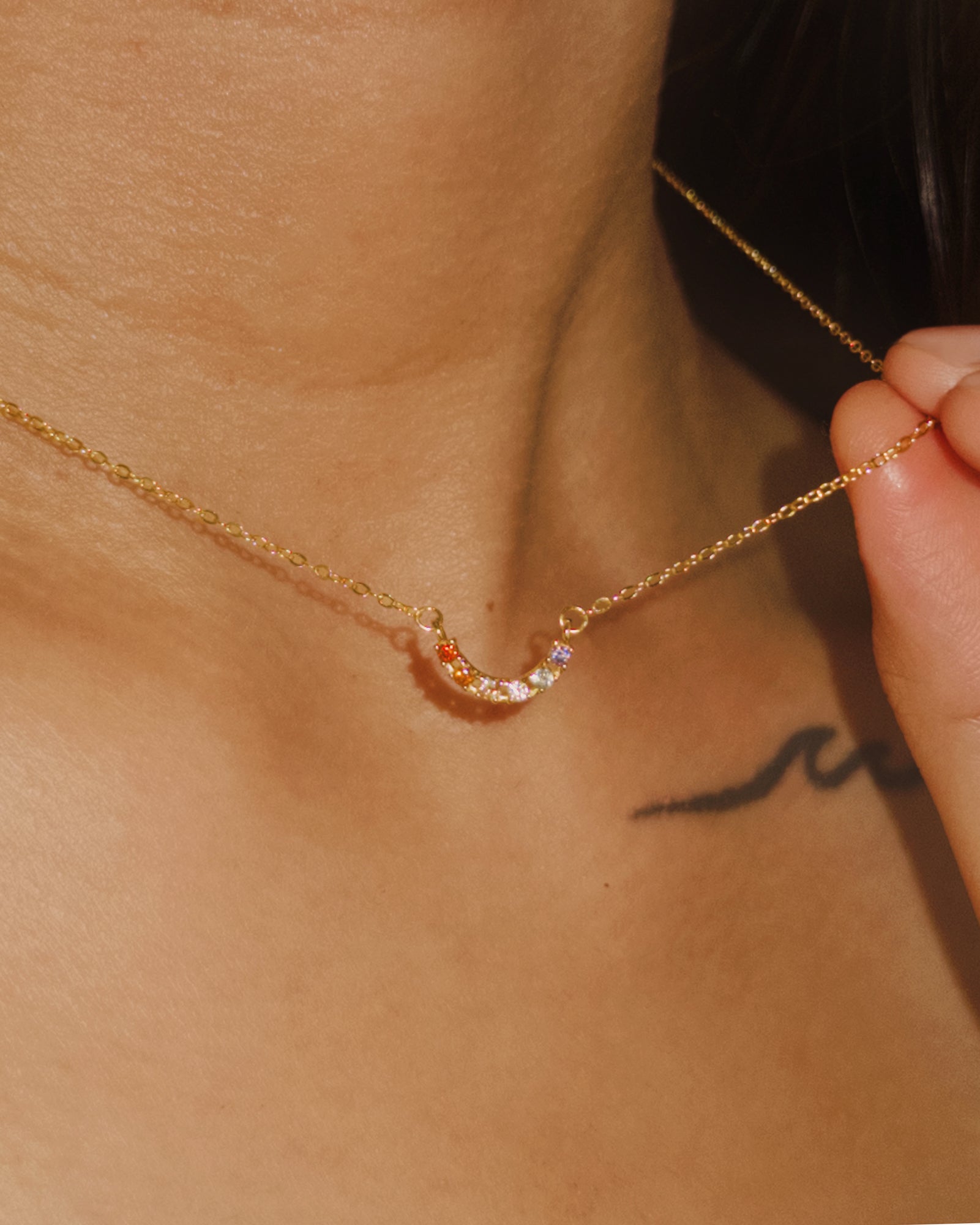 The Smile Rainbow Necklace