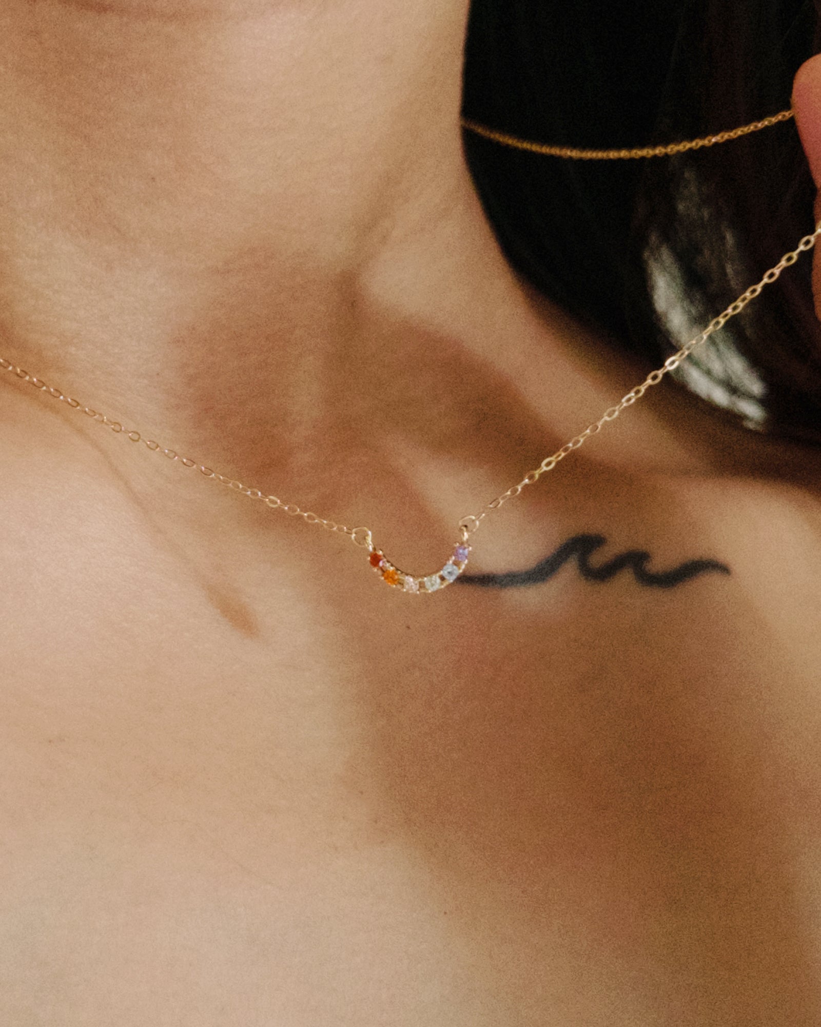 The Smile Rainbow Necklace