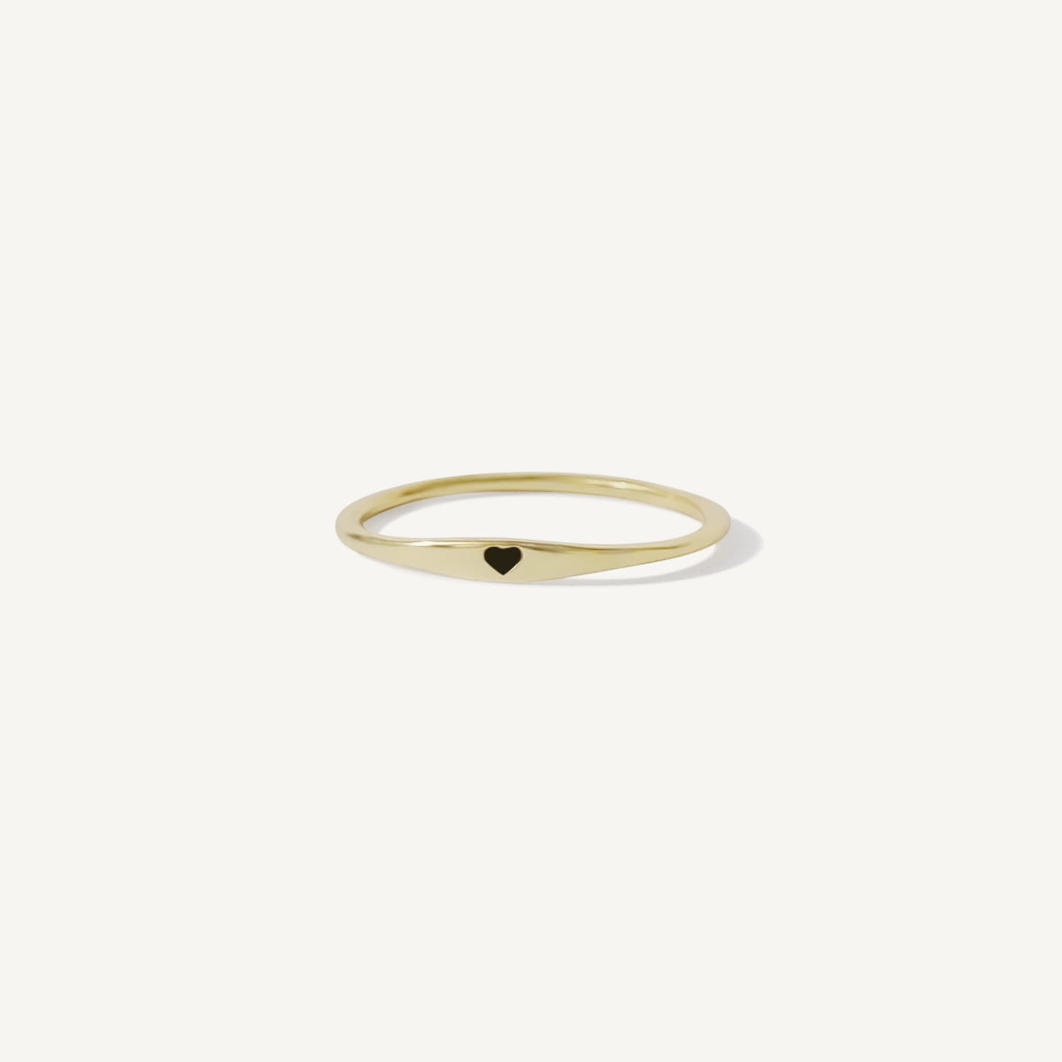 The Heart Baby Signet Ring