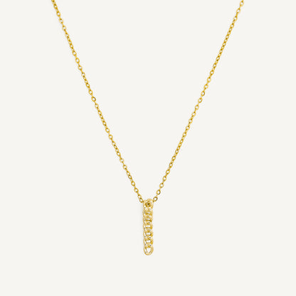 The Cuban Pendant in Solid Gold