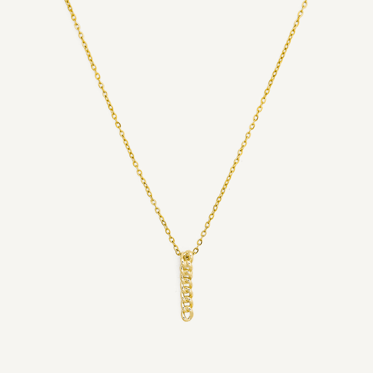 The Cuban Pendant in Solid Gold