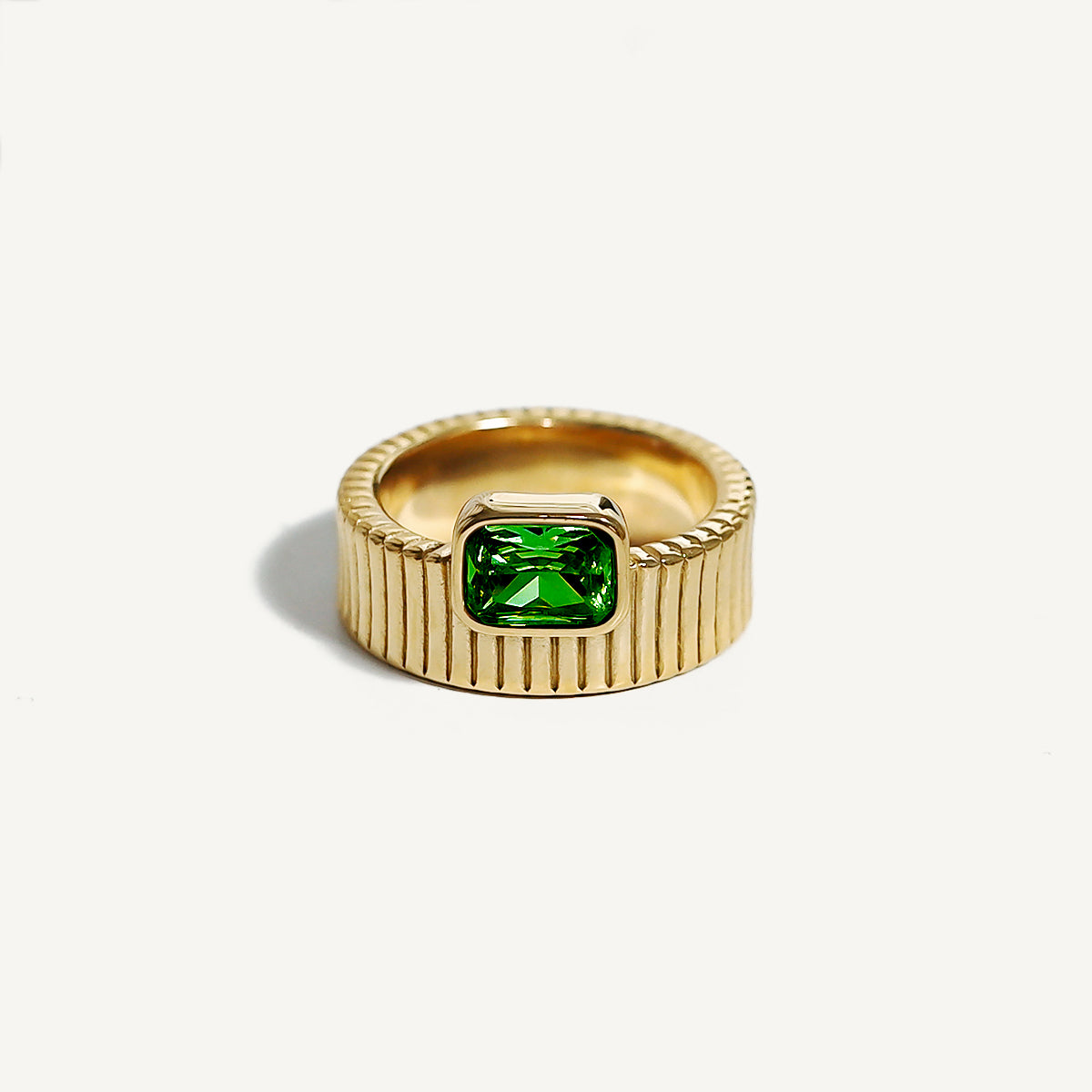 That Girl Emerald Ring