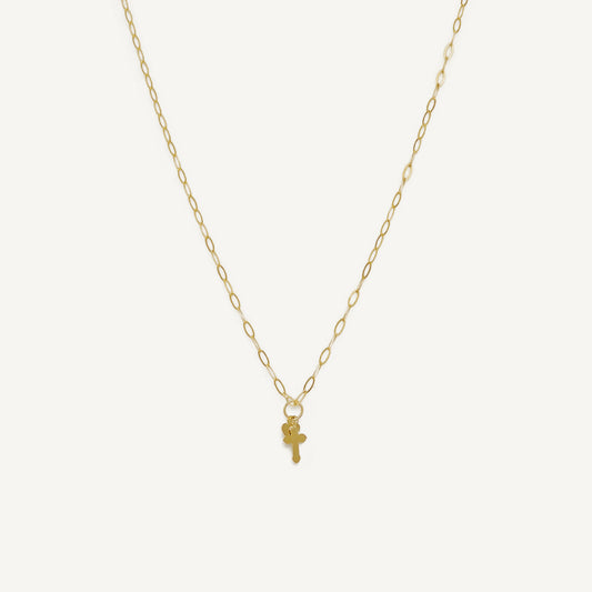 The Faith and Love Charm in Solid Gold