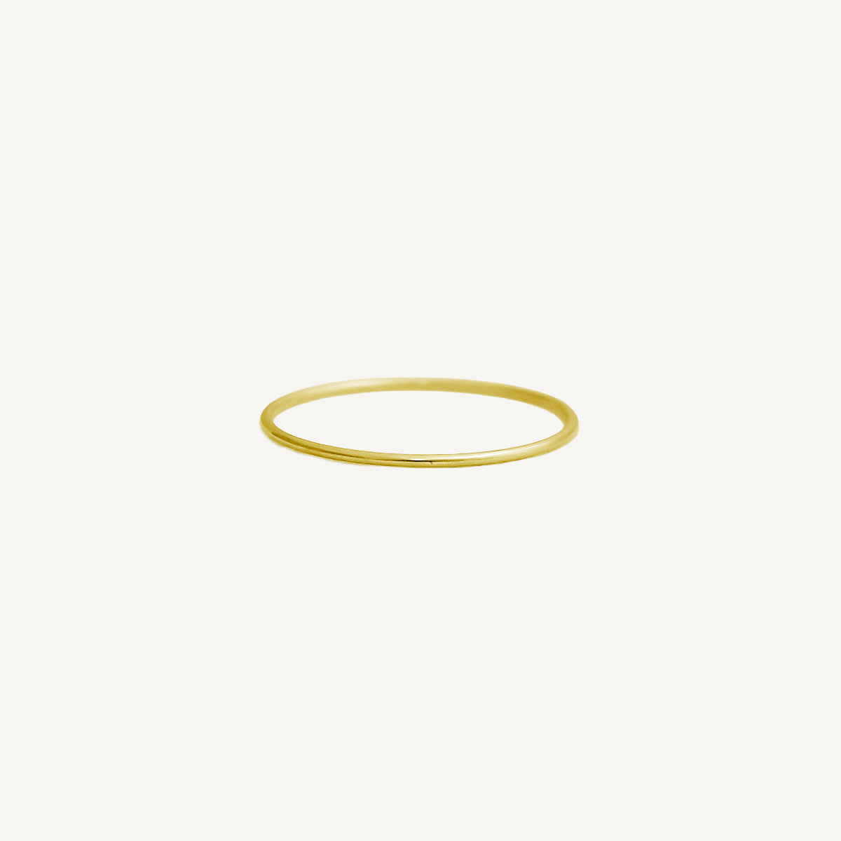 The Skinniest Band (Size 5) in Silver & Gold Vermeil | Gift Shop