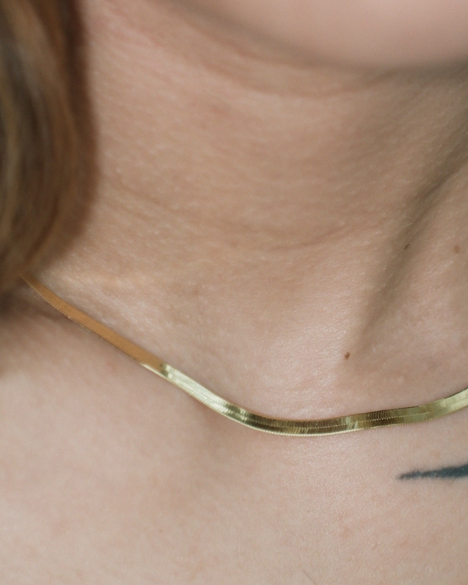 The Harper Necklace in Solid Gold