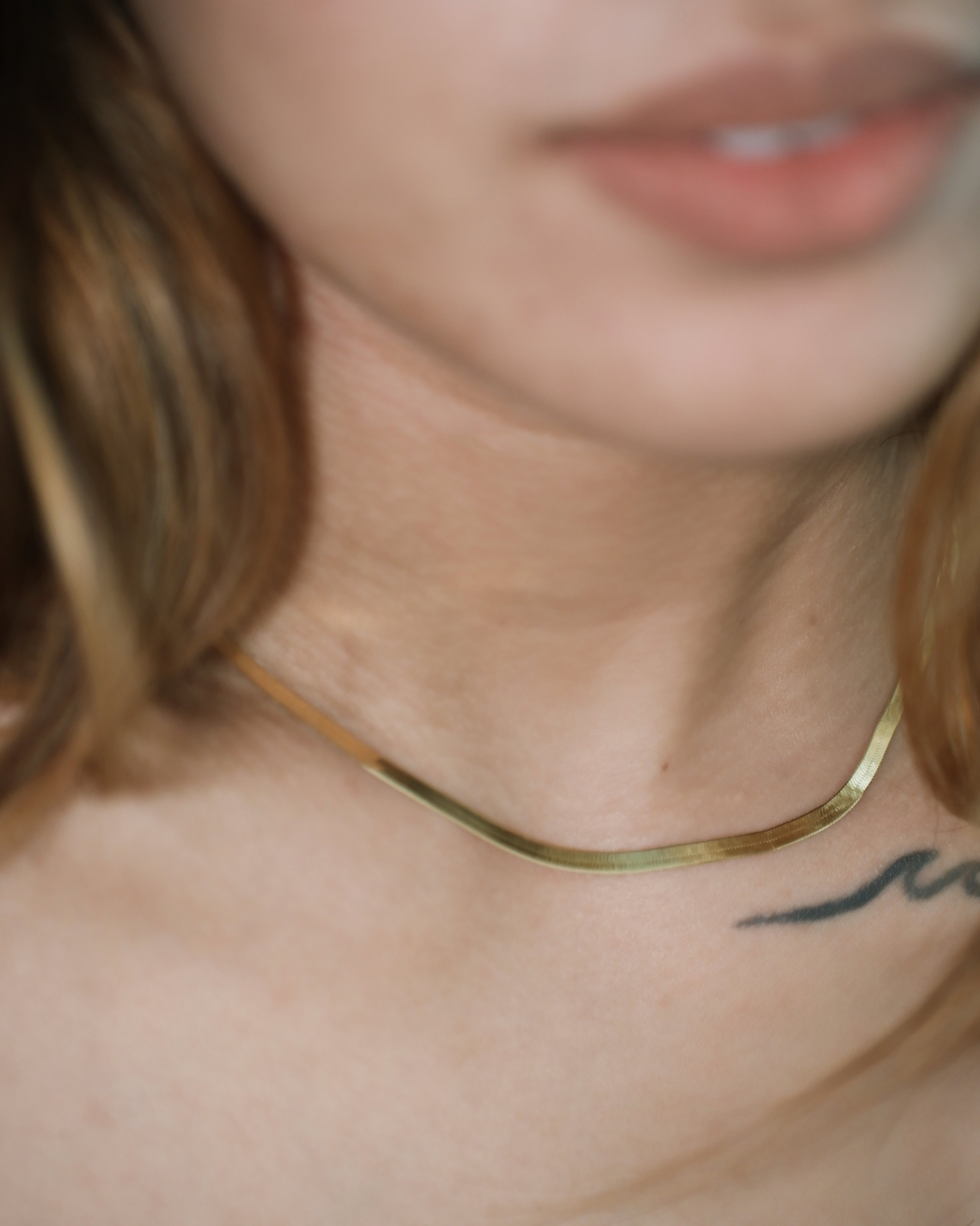 The Harper Necklace in Solid Gold