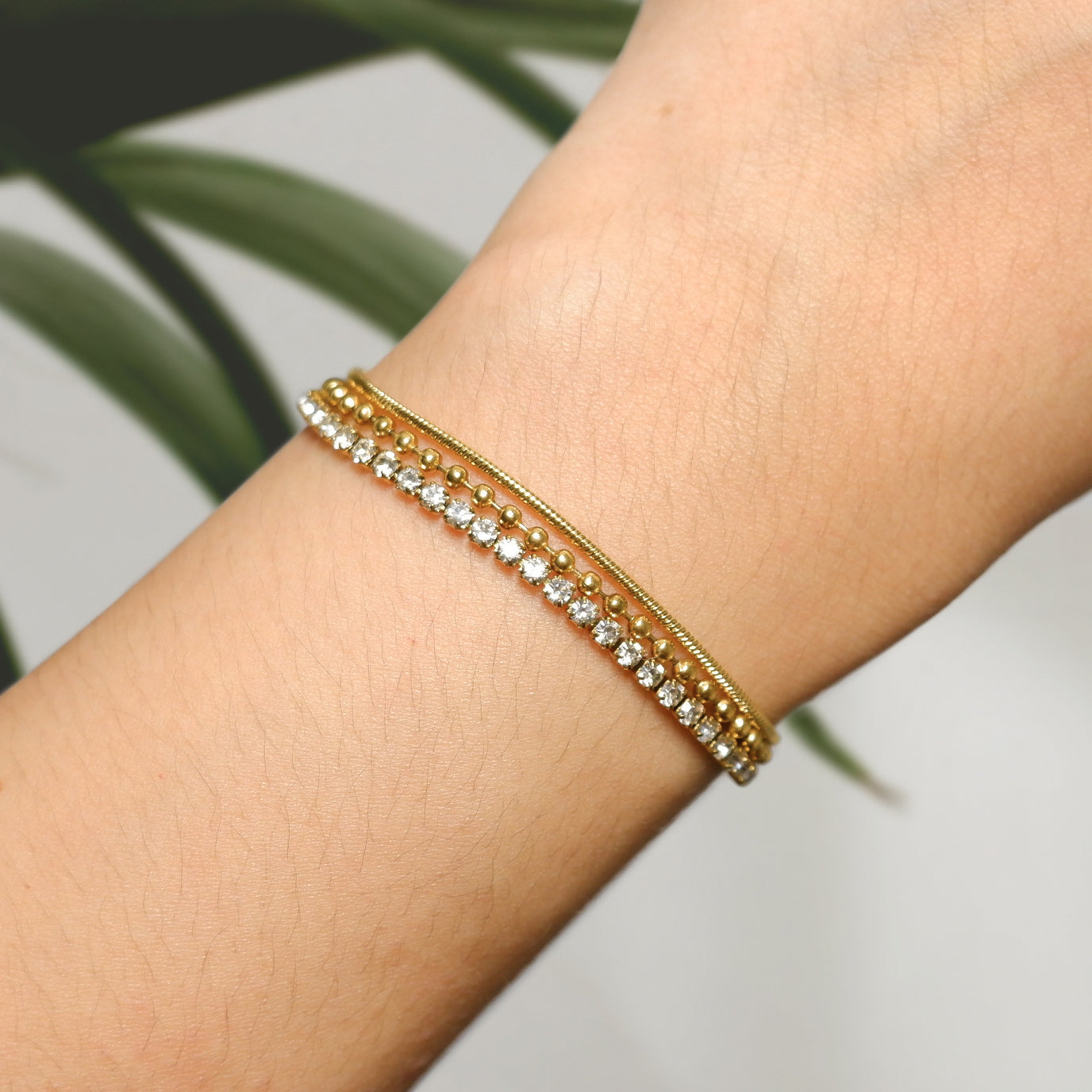 The Beaded Bracelet and Anklet