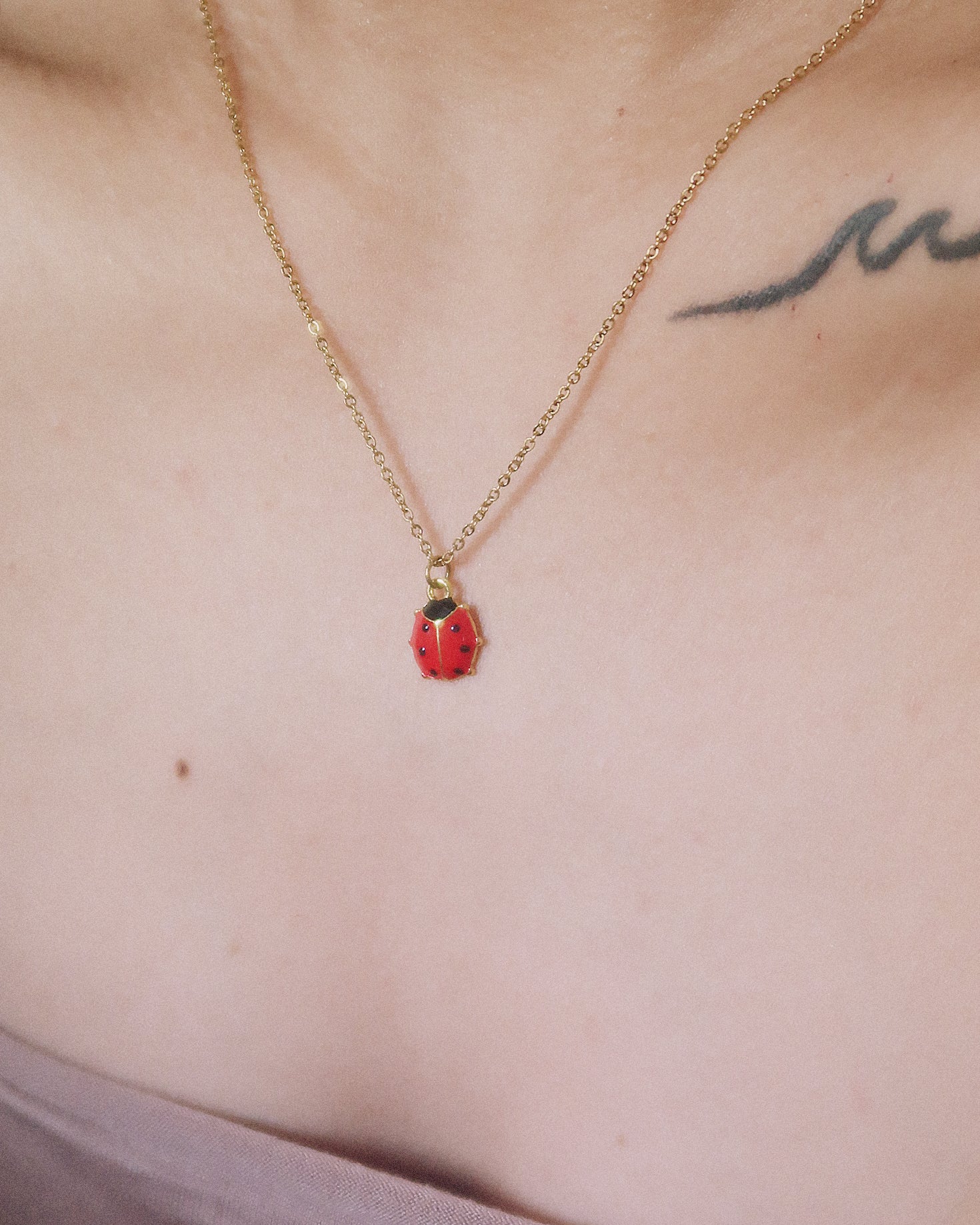 The Mini Ladybug Necklace