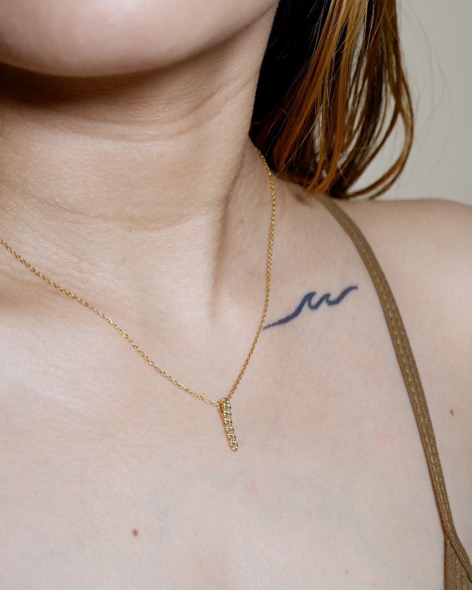 The Cuban Pendant in Solid Gold