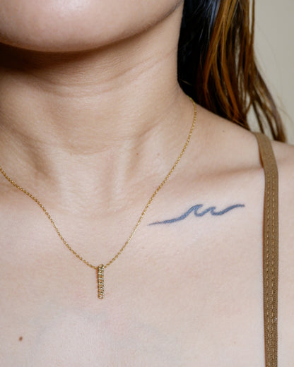 The Cuban Pendant in Solid Gold