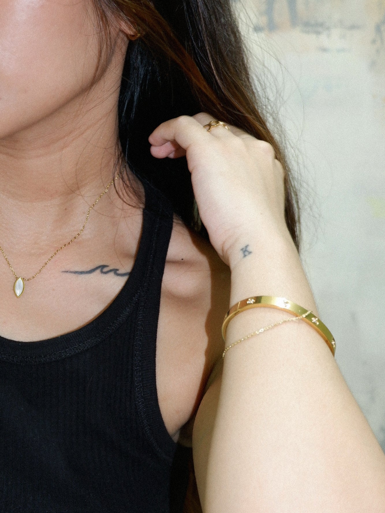 The Classic 10 Stones Bangle