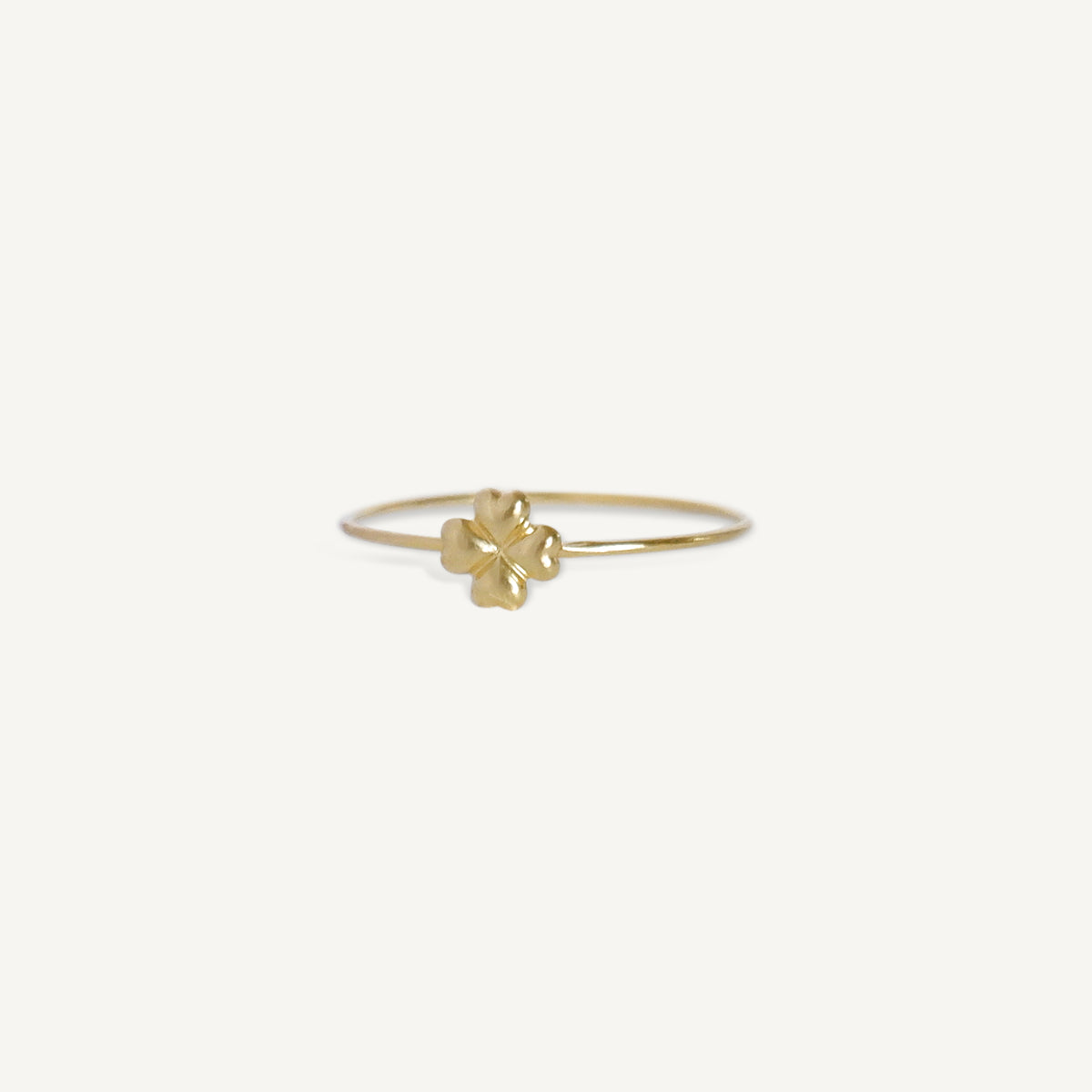 The Lucky Ring in Solid Gold