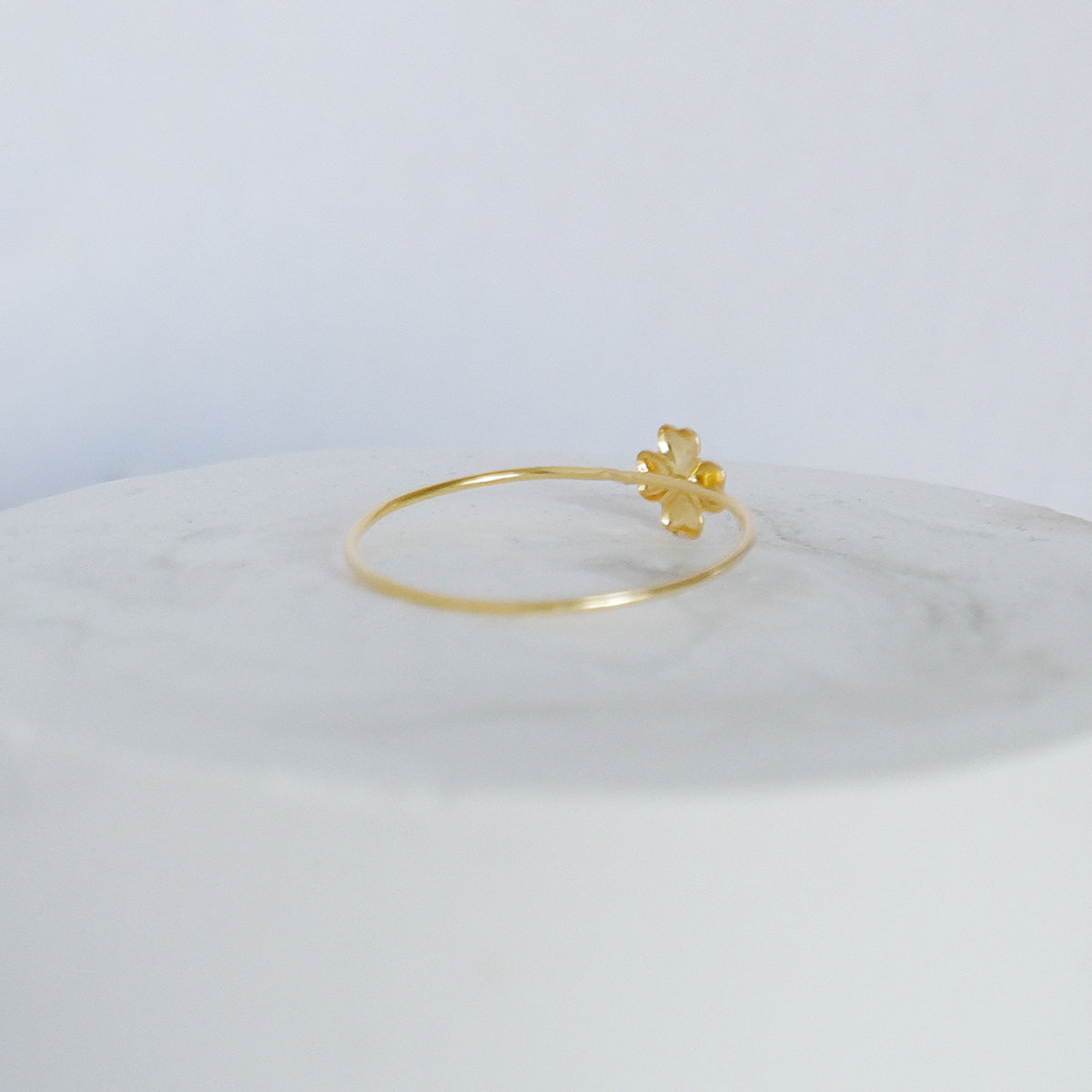 The Lucky Ring in Solid Gold