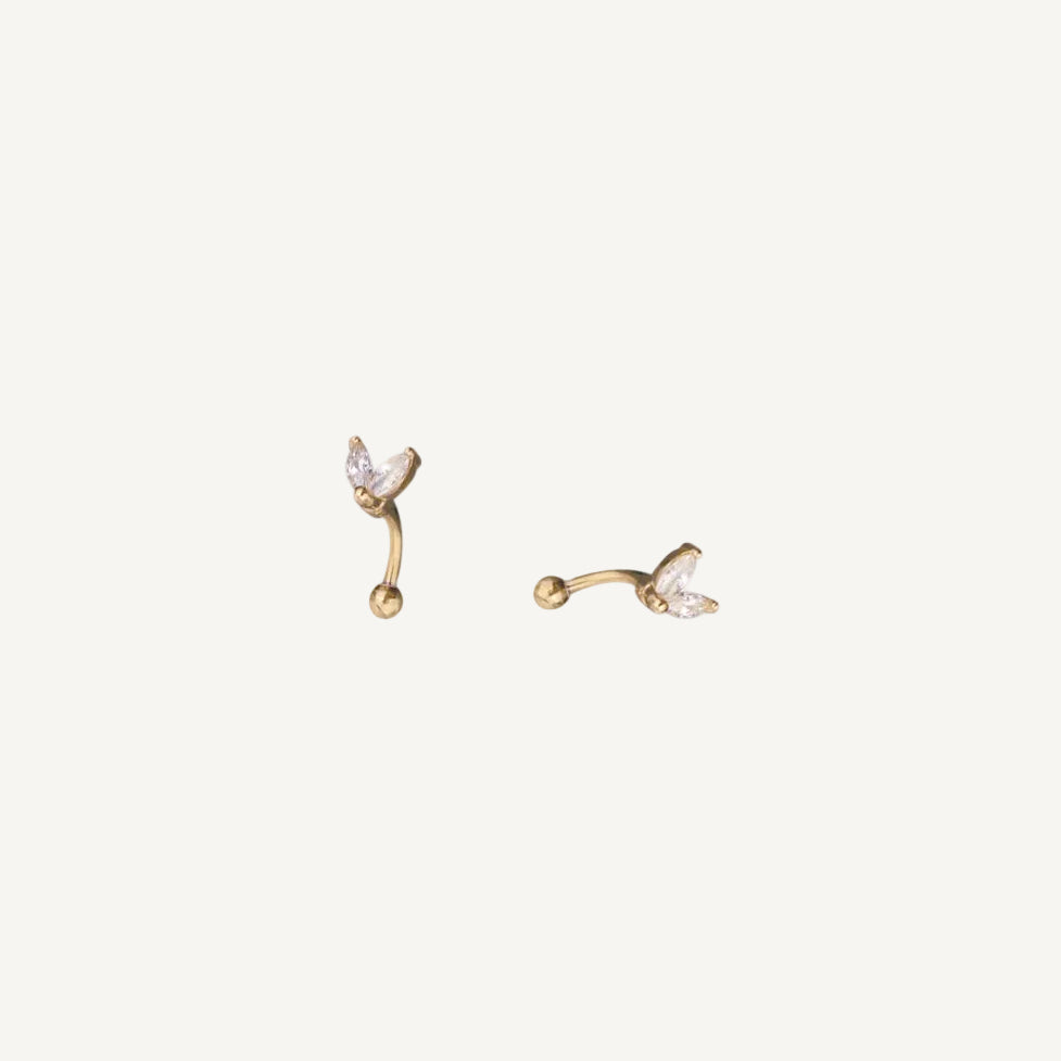 The Marquise Duo Curved Barbell