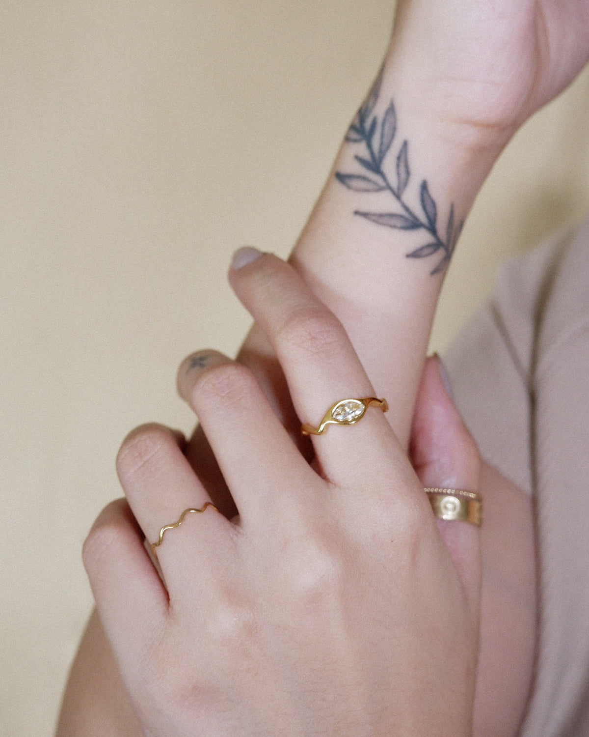 The Marquise Flowy Ring