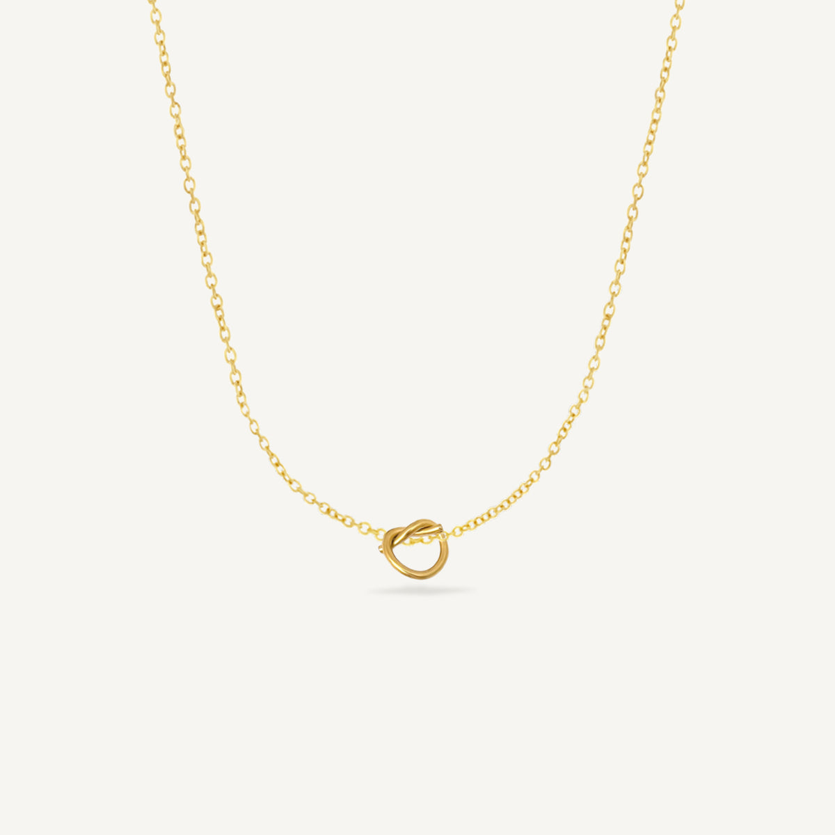 The Mini Knot Dangling Necklace