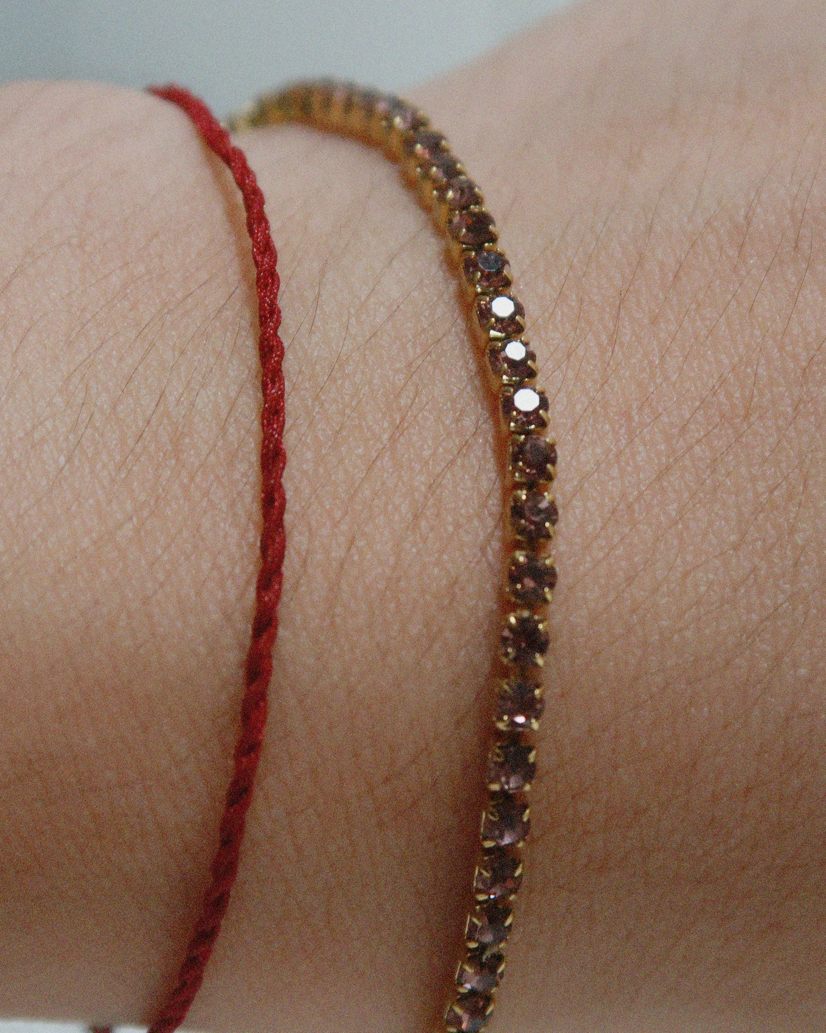 The Mini Tennis Birthstone Bracelet