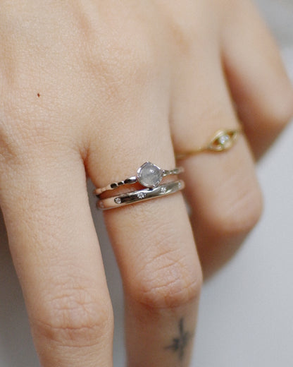 The Calming Moonstone Ring