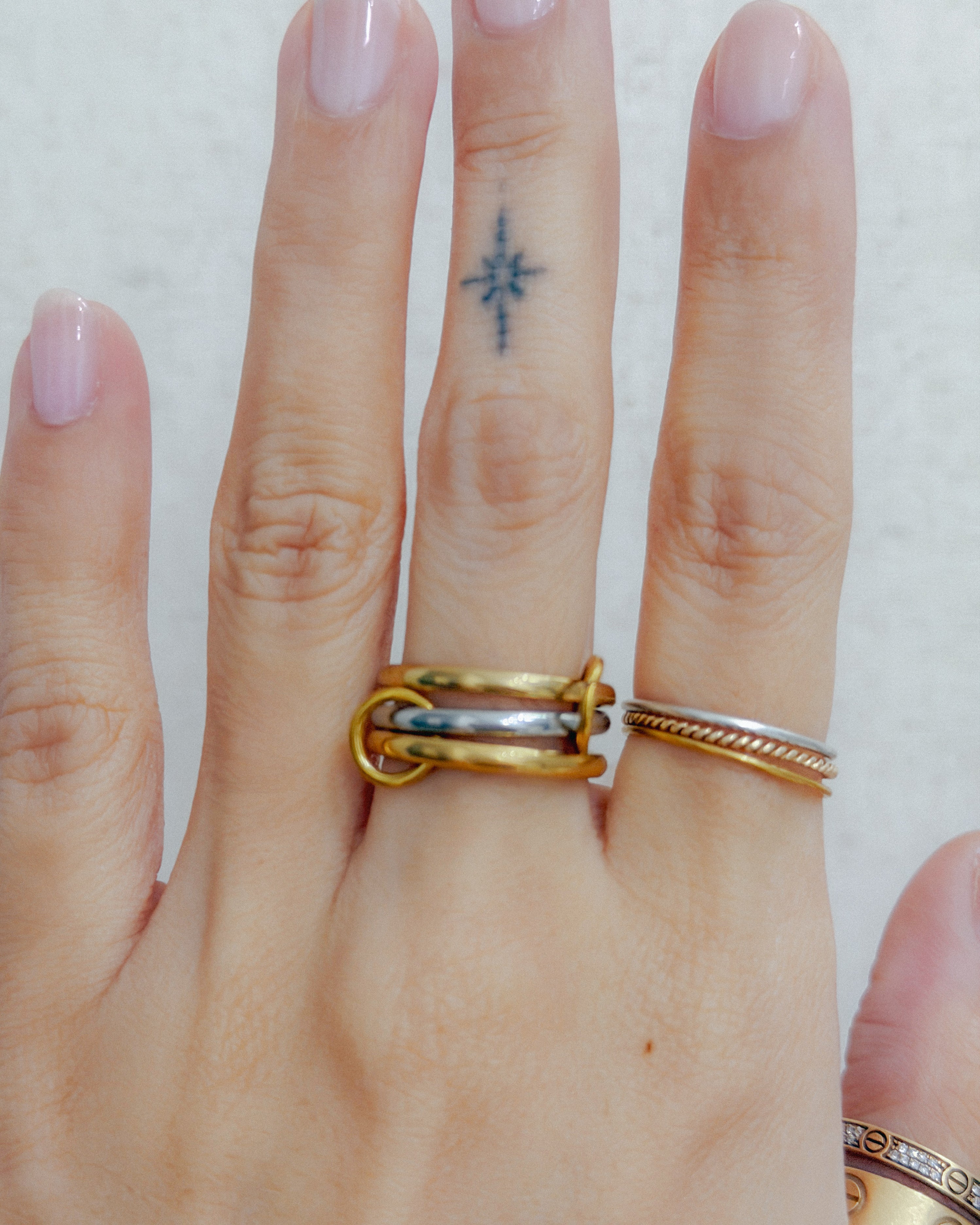 The Two-Tone Connected Ring | Holiday Shop