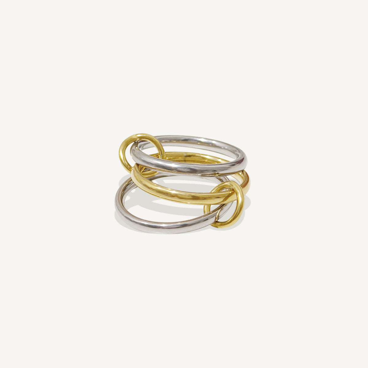 The Two-Tone Connected Ring | Holiday Shop