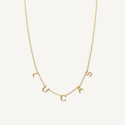 The Centered Initial / Name Necklace