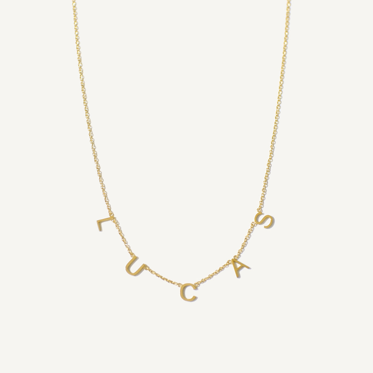 The Centered Initial Necklace | Holiday Shop