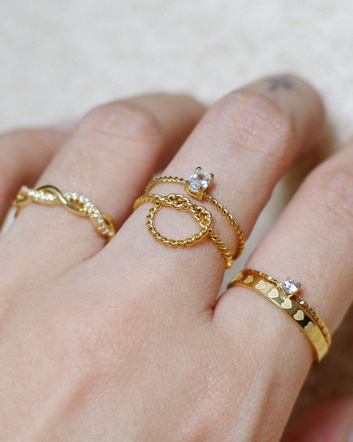 The Brenna Knot Ring