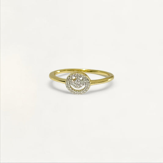The Pave Happy Days Ring