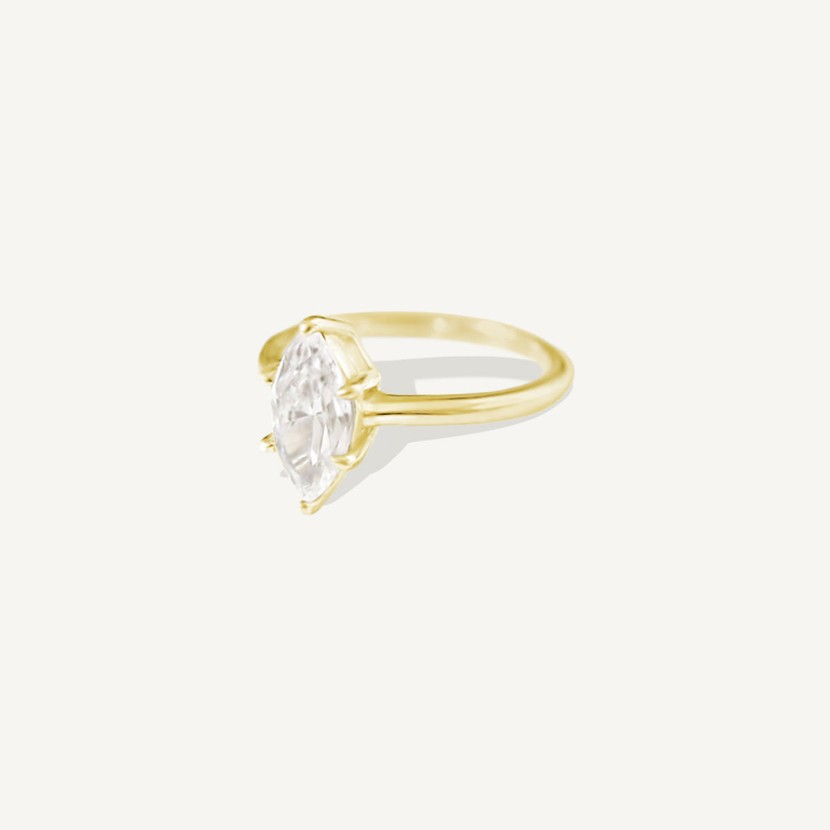 The Oli Moissanite Ring