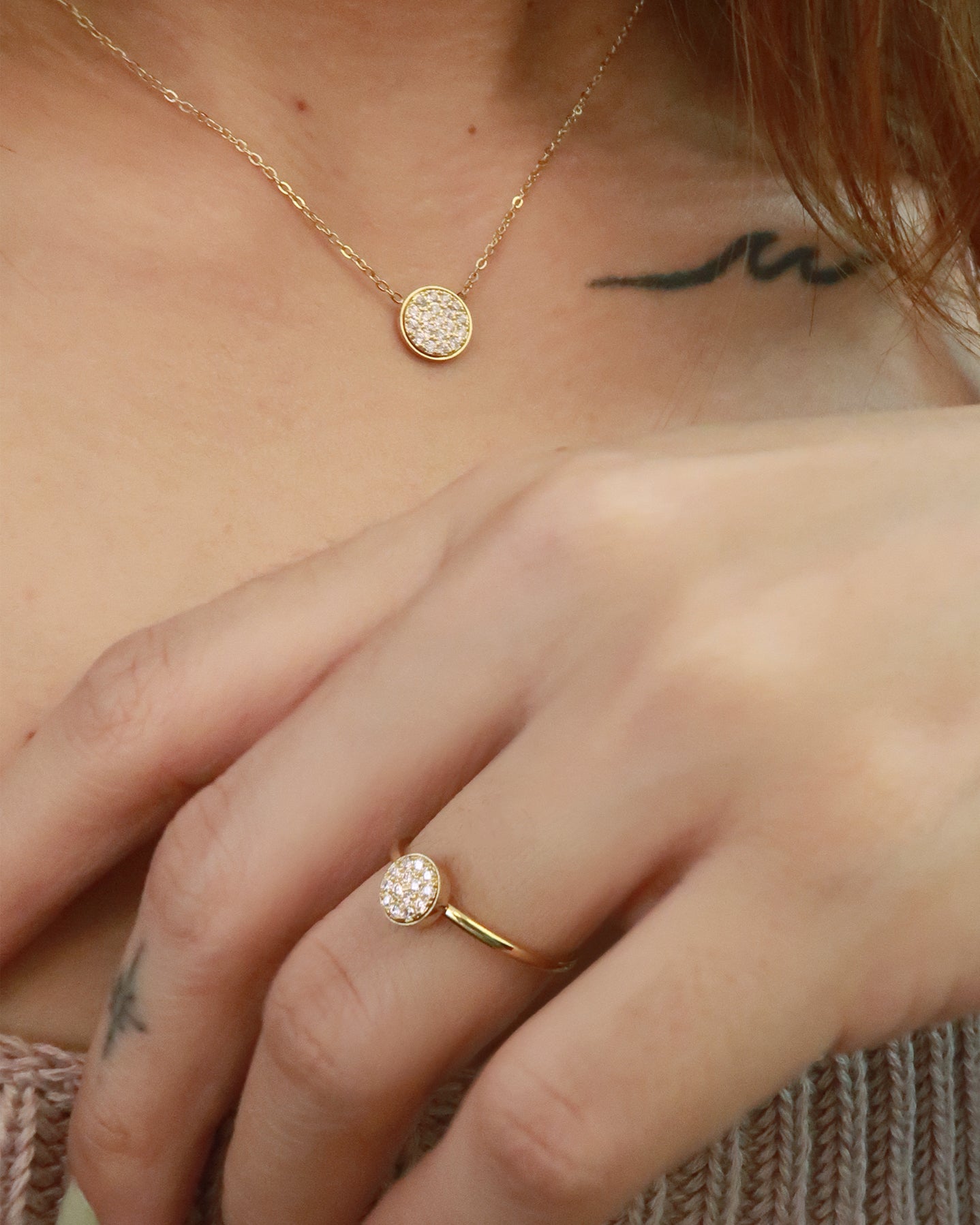 The Good Karma Pave Birthstone Ring