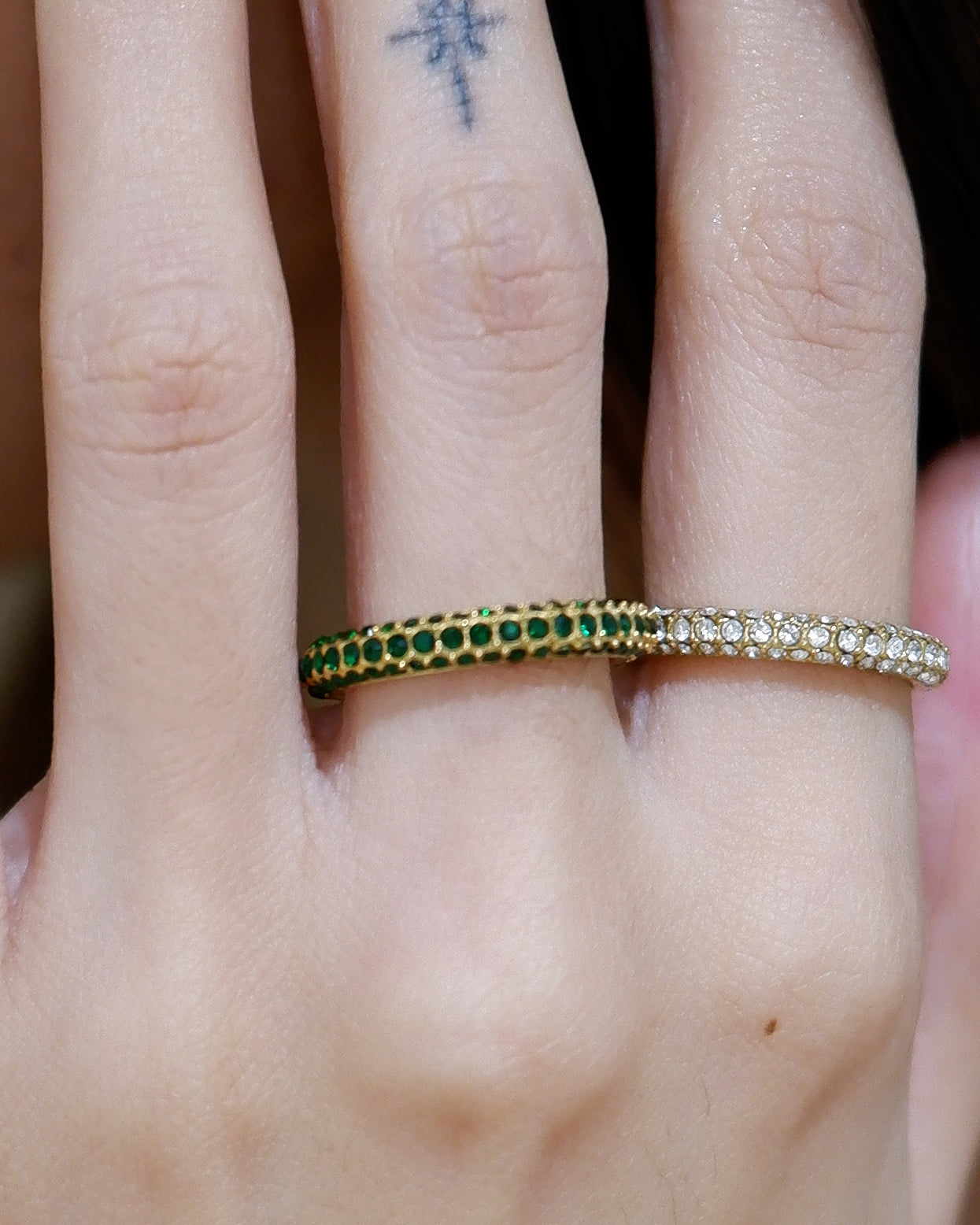 The Full Pave Chunky Dome Ring