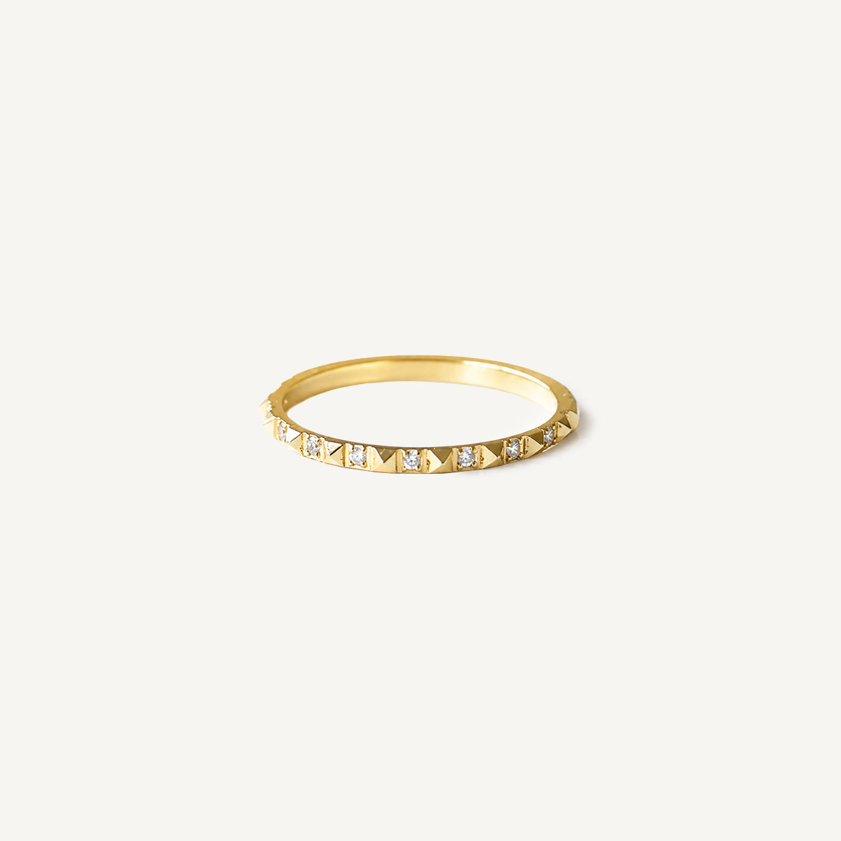The Pave Edgy Ring
