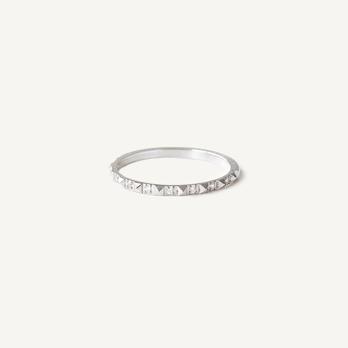 The Pave Edgy Ring