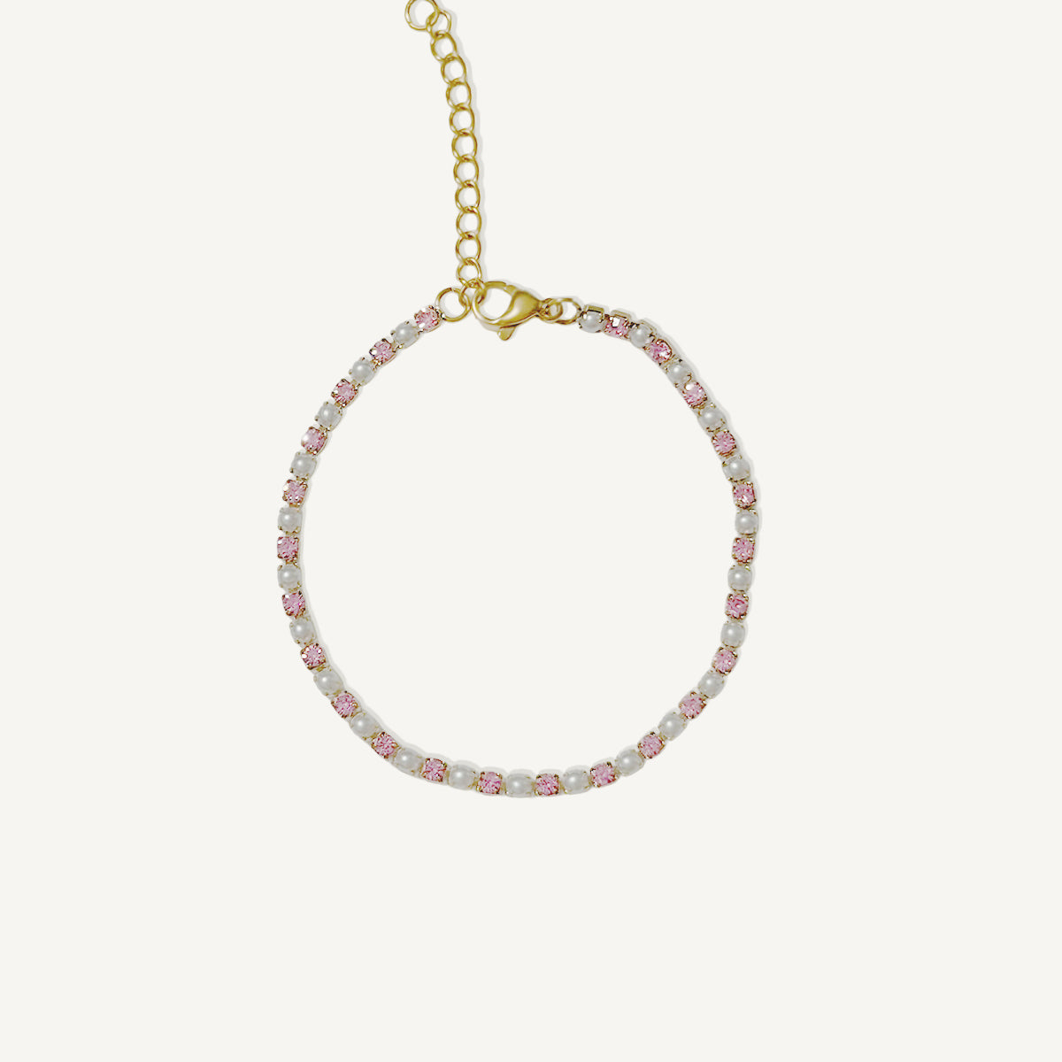 The Pearl x Birthstone Tennis Bracelet