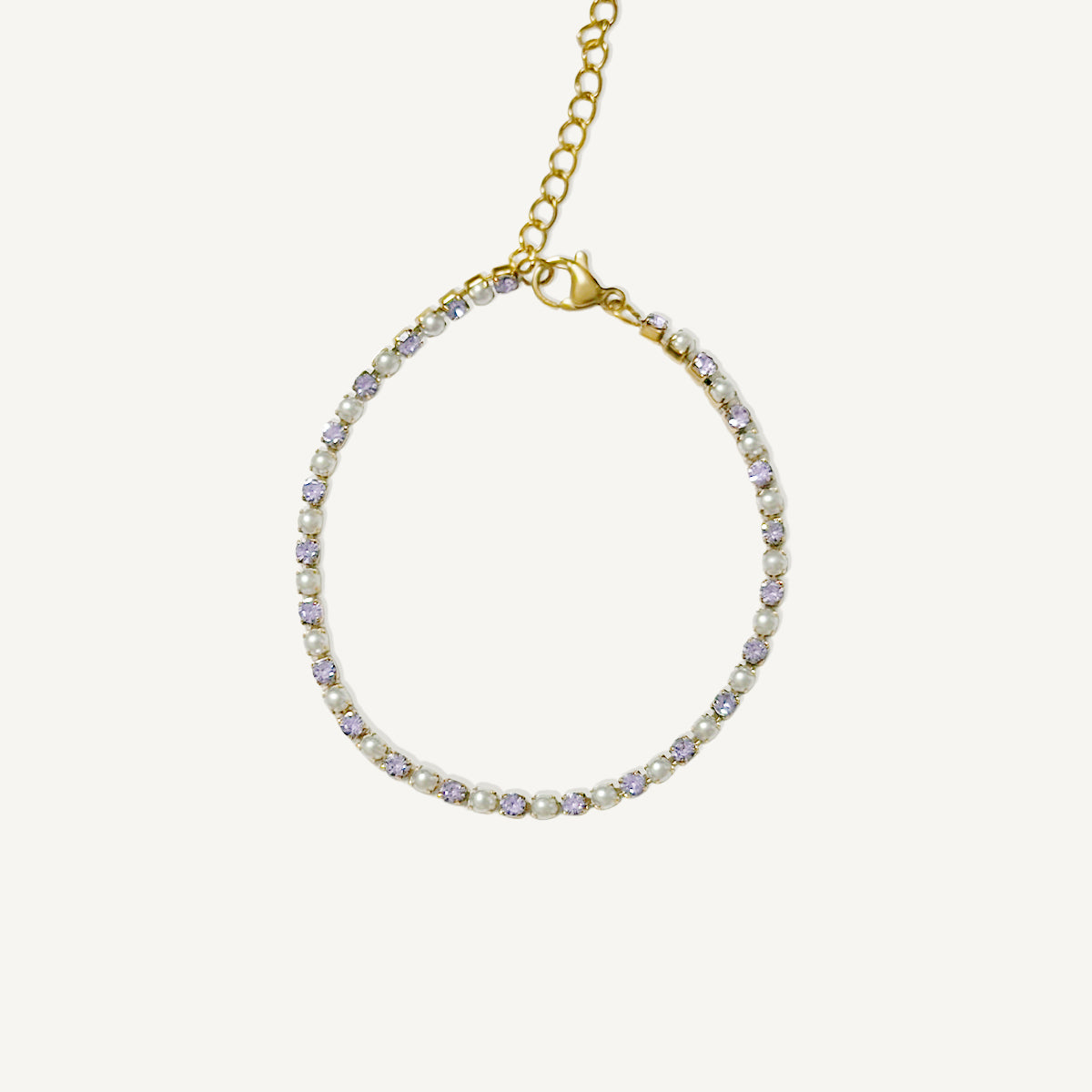 The Pearl x Birthstone Tennis Bracelet