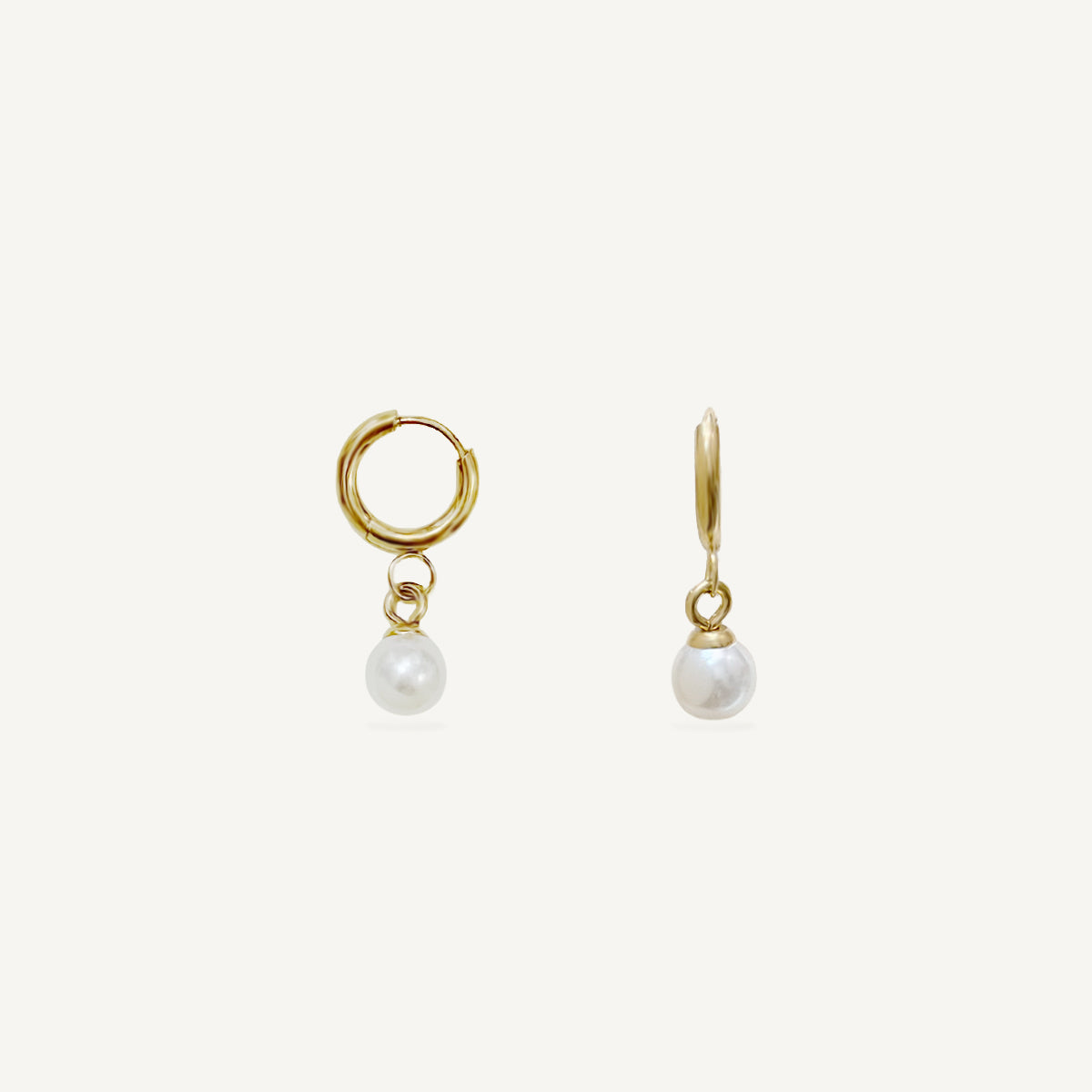 The Everyday Pearl Hoops