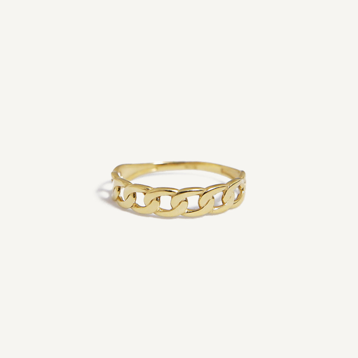 The Perfect Cuban Ring in Solid Gold