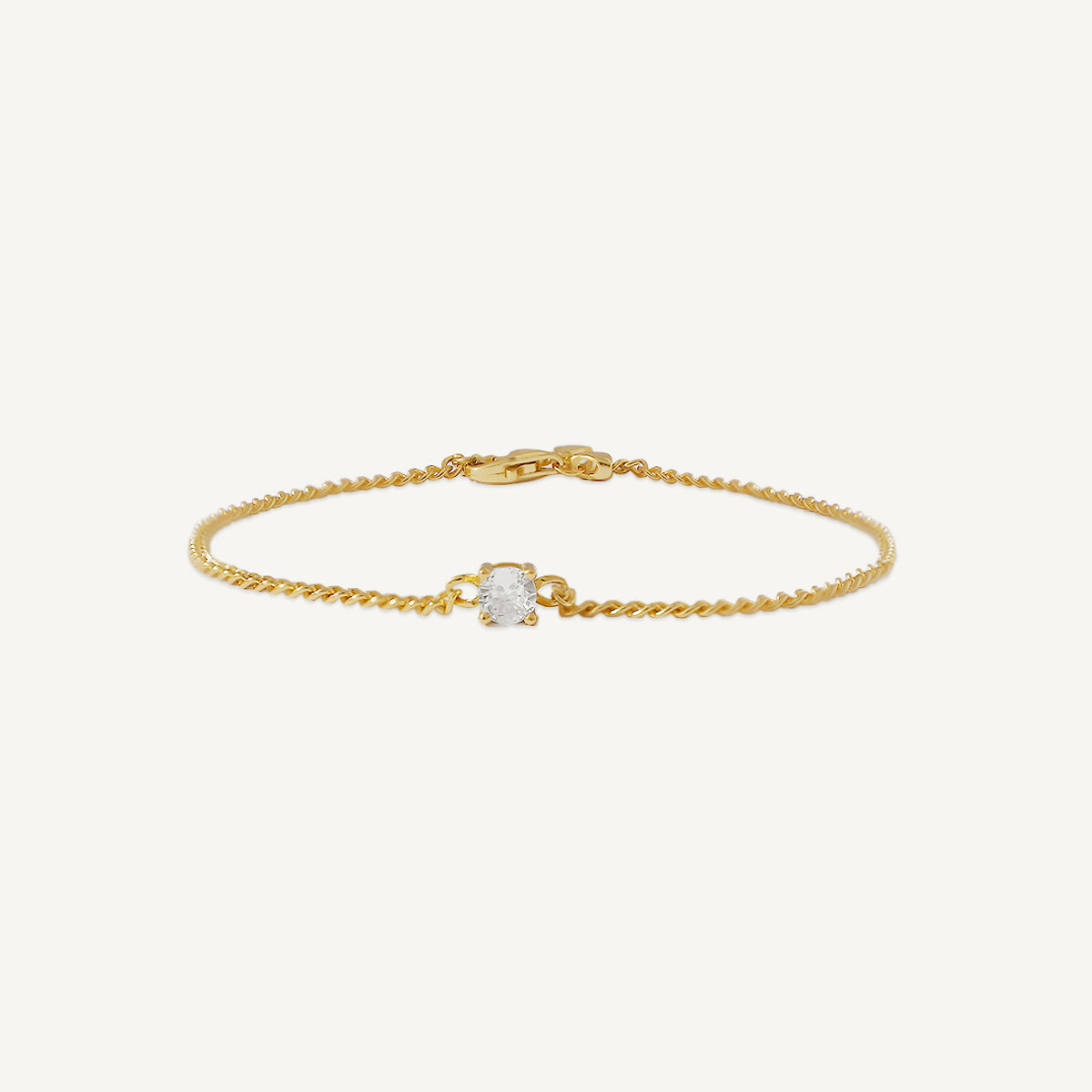 The Perfect Cuban Solitaire Bracelet